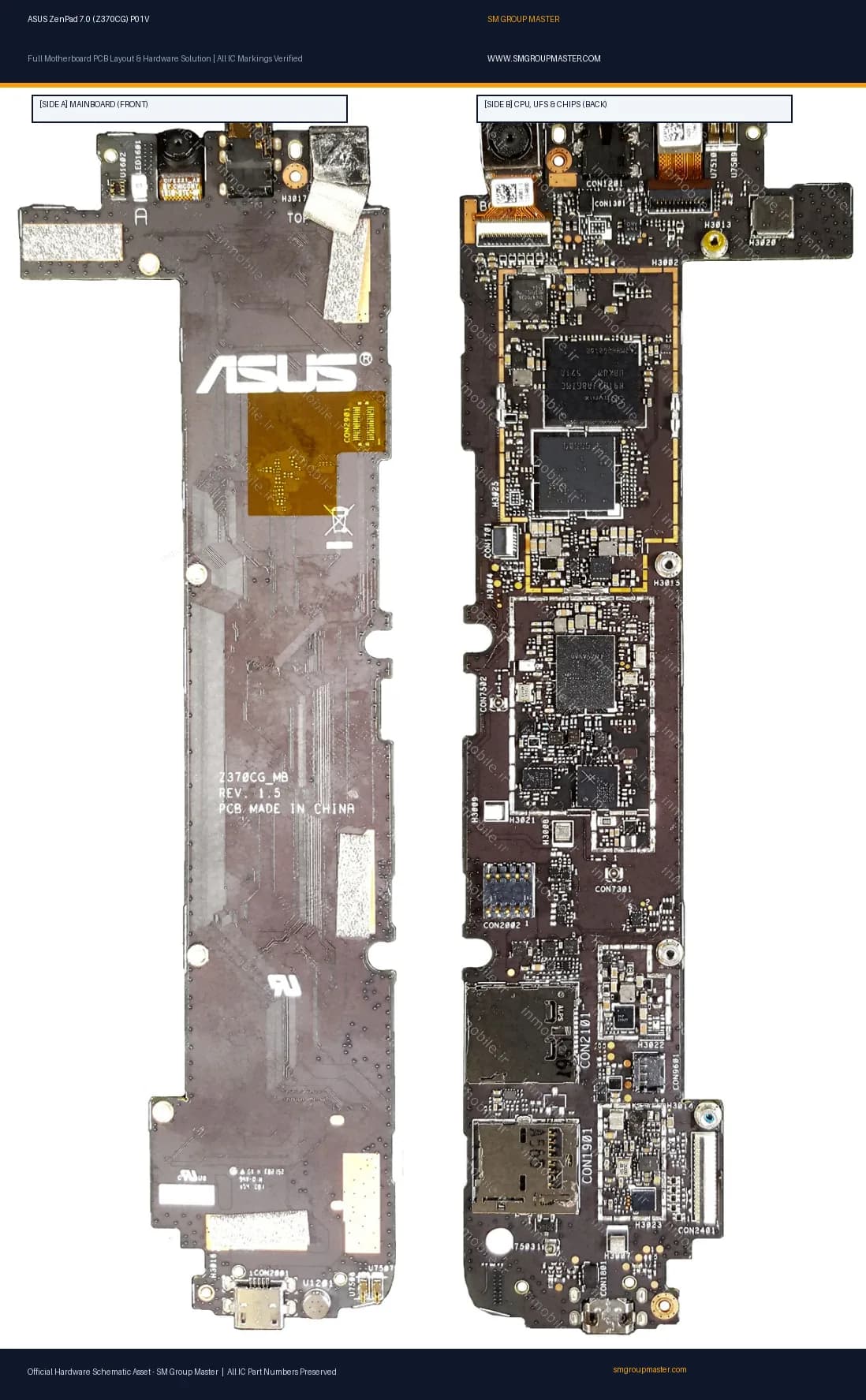 Preview image for ASUS ZenPad 7.0 (Z370CG) P01V Hardware Solution & Motherboard Layout Tested