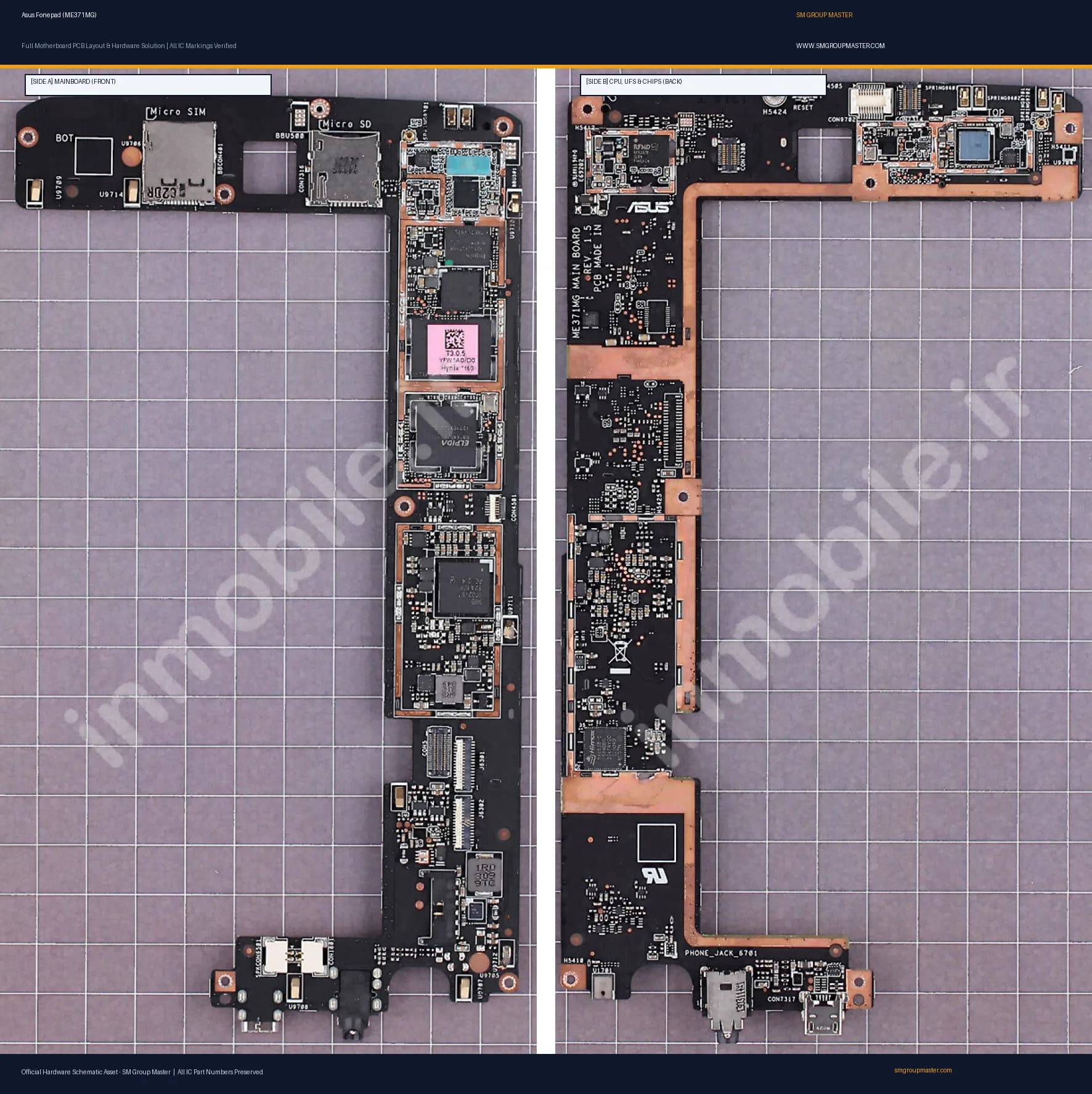 Preview image for Asus Fonepad (ME371MG) Hardware Solution & Motherboard Layout Tested