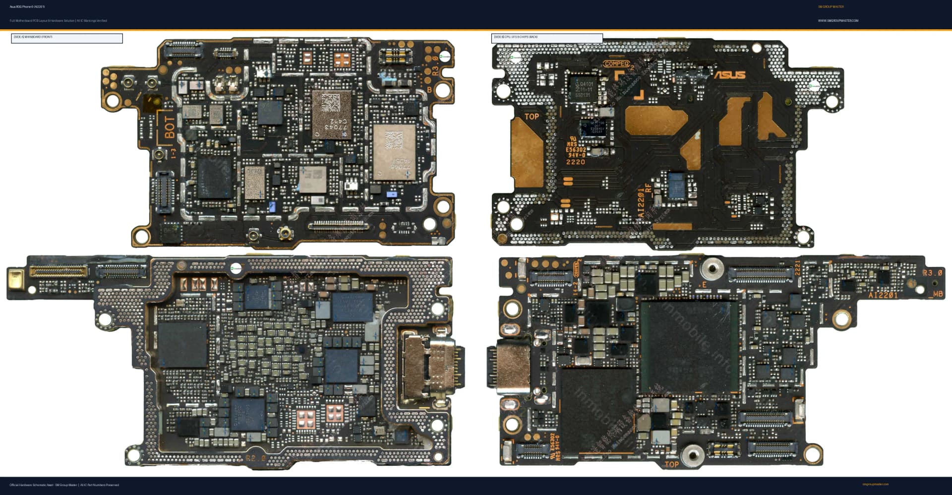 Preview image for Asus ROG Phone 6 (AI2201) Hardware Solution & Motherboard Layout Tested