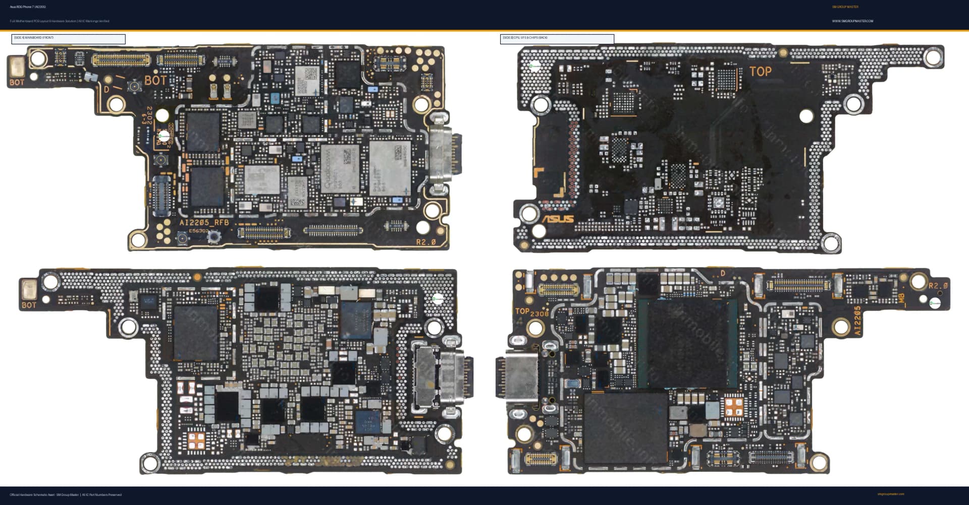 Preview image for Asus ROG Phone 7 (AI2205) Hardware Solution & Motherboard Layout Tested