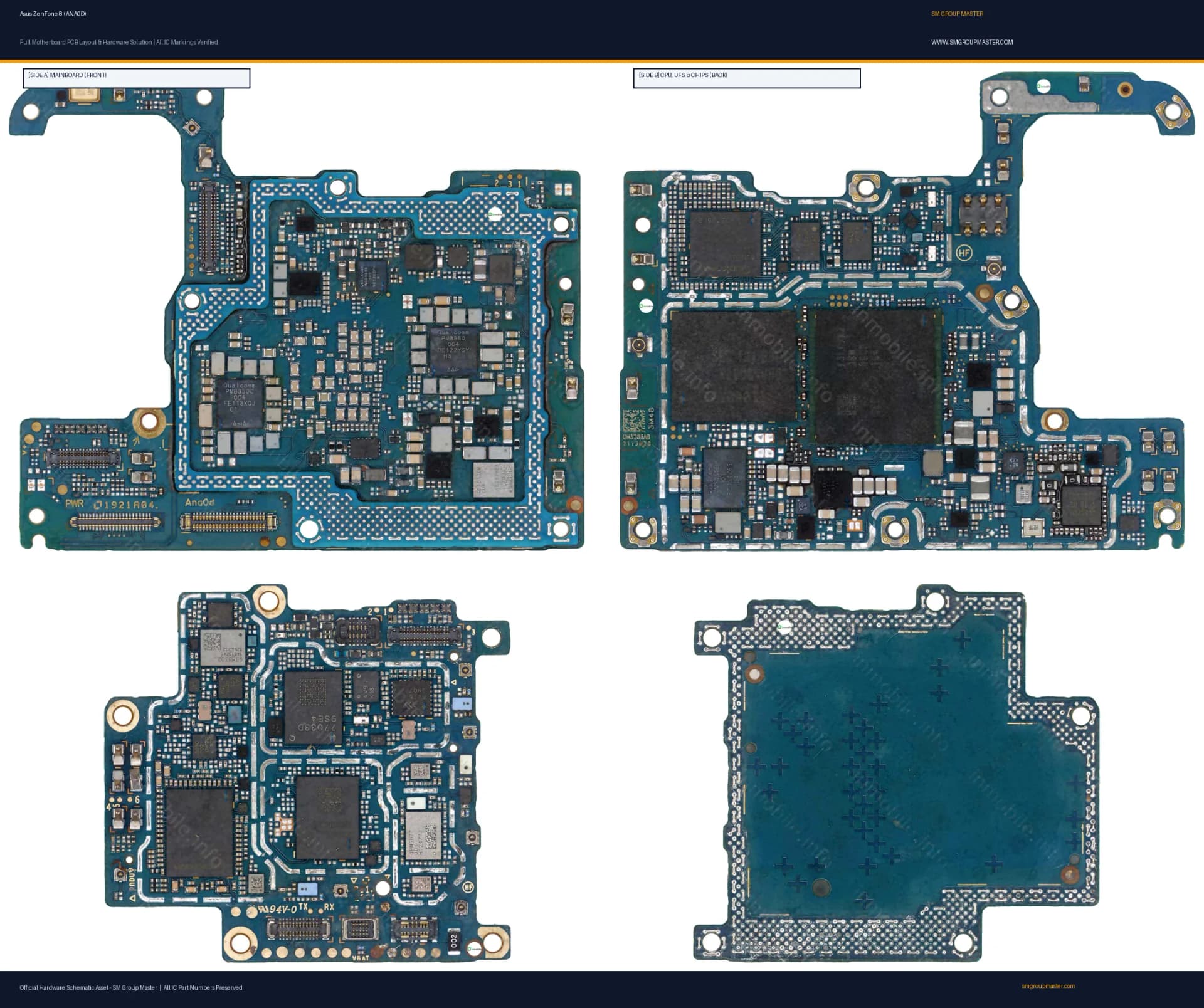 Preview image for Asus ZenFone 8 (ANA0D) Hardware Solution & Motherboard Layout Tested