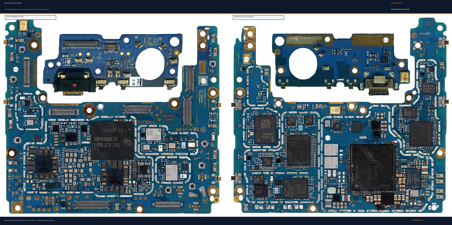 Preview image for Asus ZenFone8 Flip (Anc0d) Hardware Solution & Motherboard Layout Tested