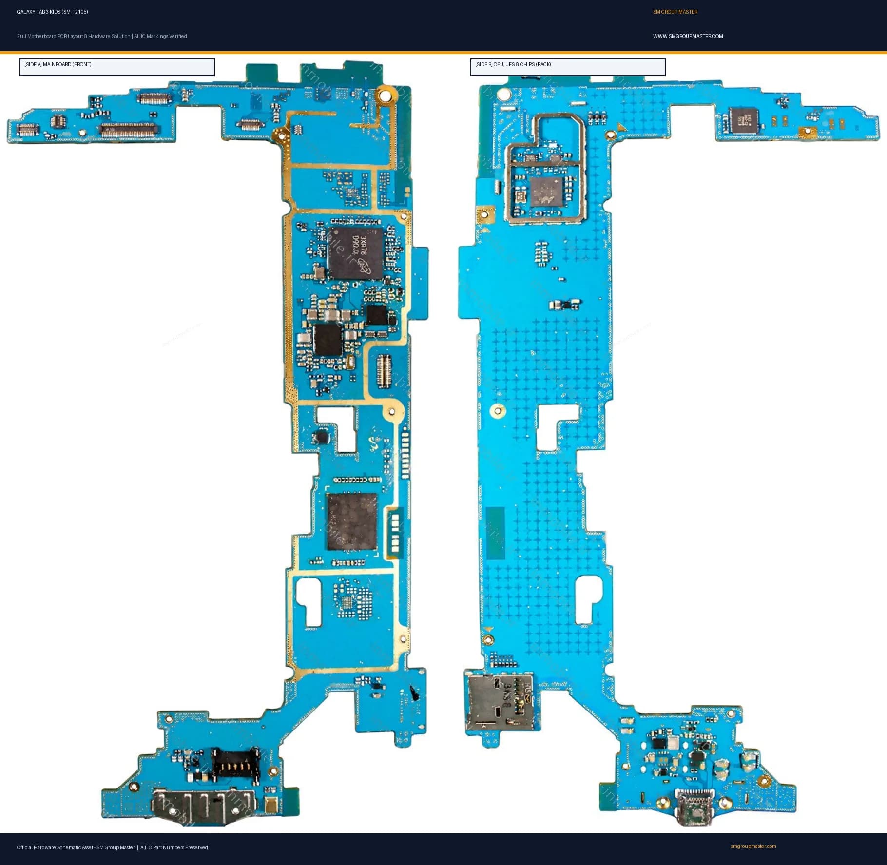 Preview image for GALAXY TAB 3 KIDS (SM-T2105) Hardware Solution & Motherboard Layout