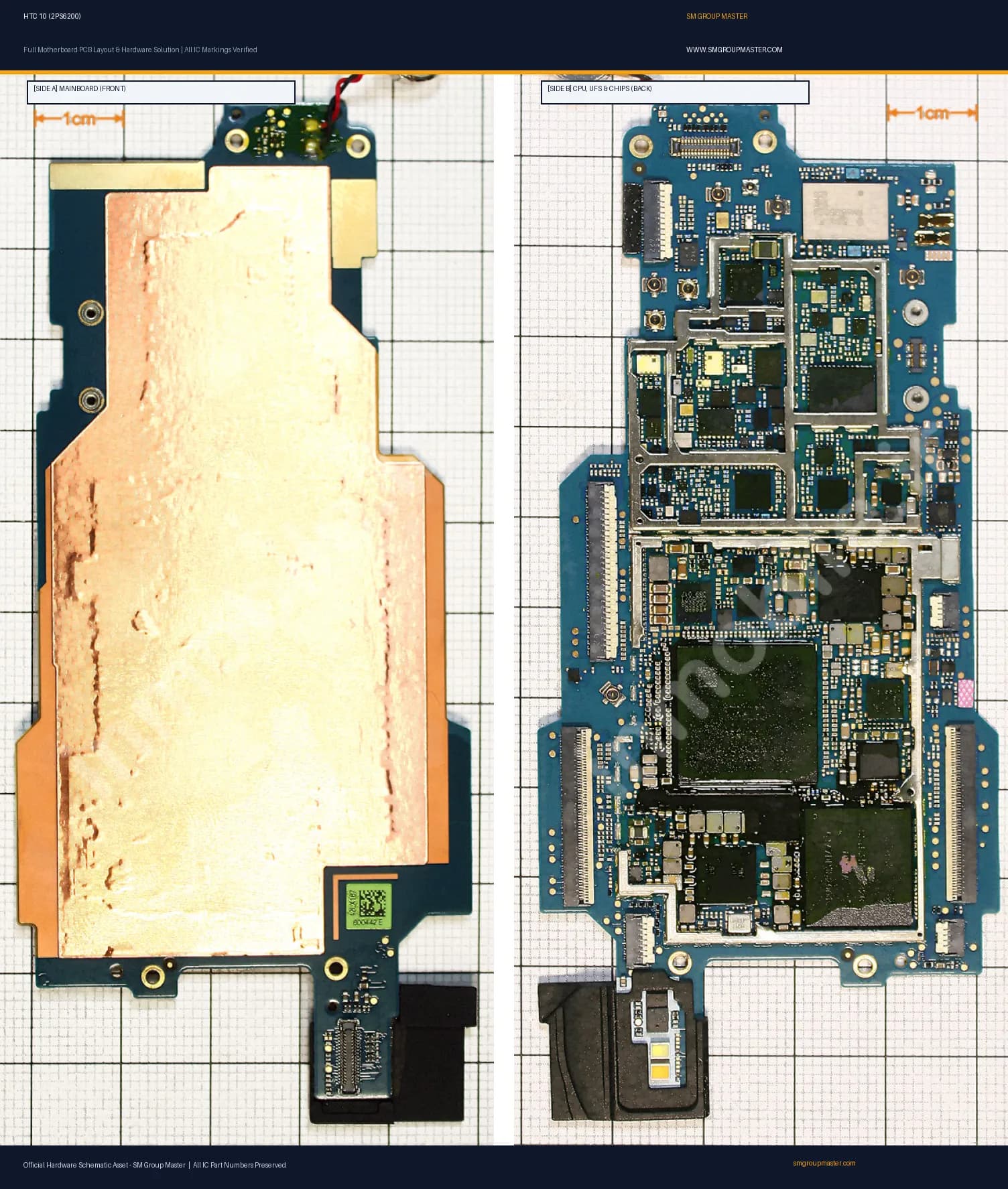 Preview image for HTC 10 (2PS6200) Hardware Solution & Motherboard Layout