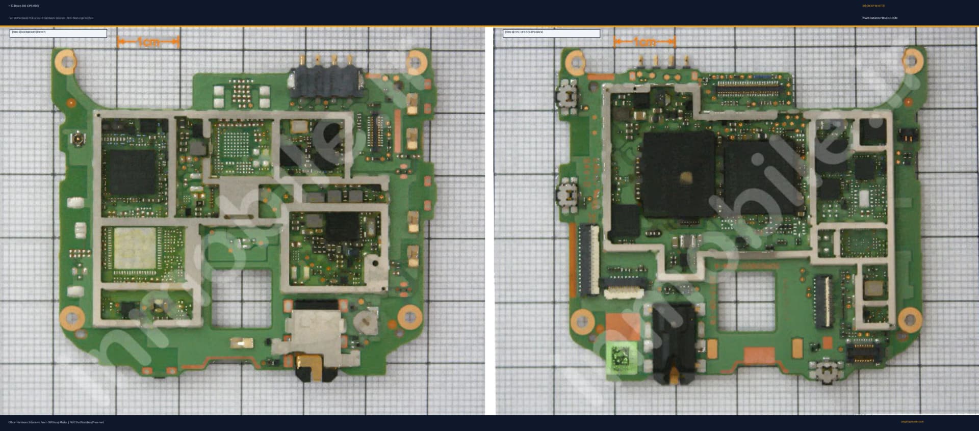 Preview image for HTC Desire 300 (OP6A100) Hardware Solution & Motherboard Layout