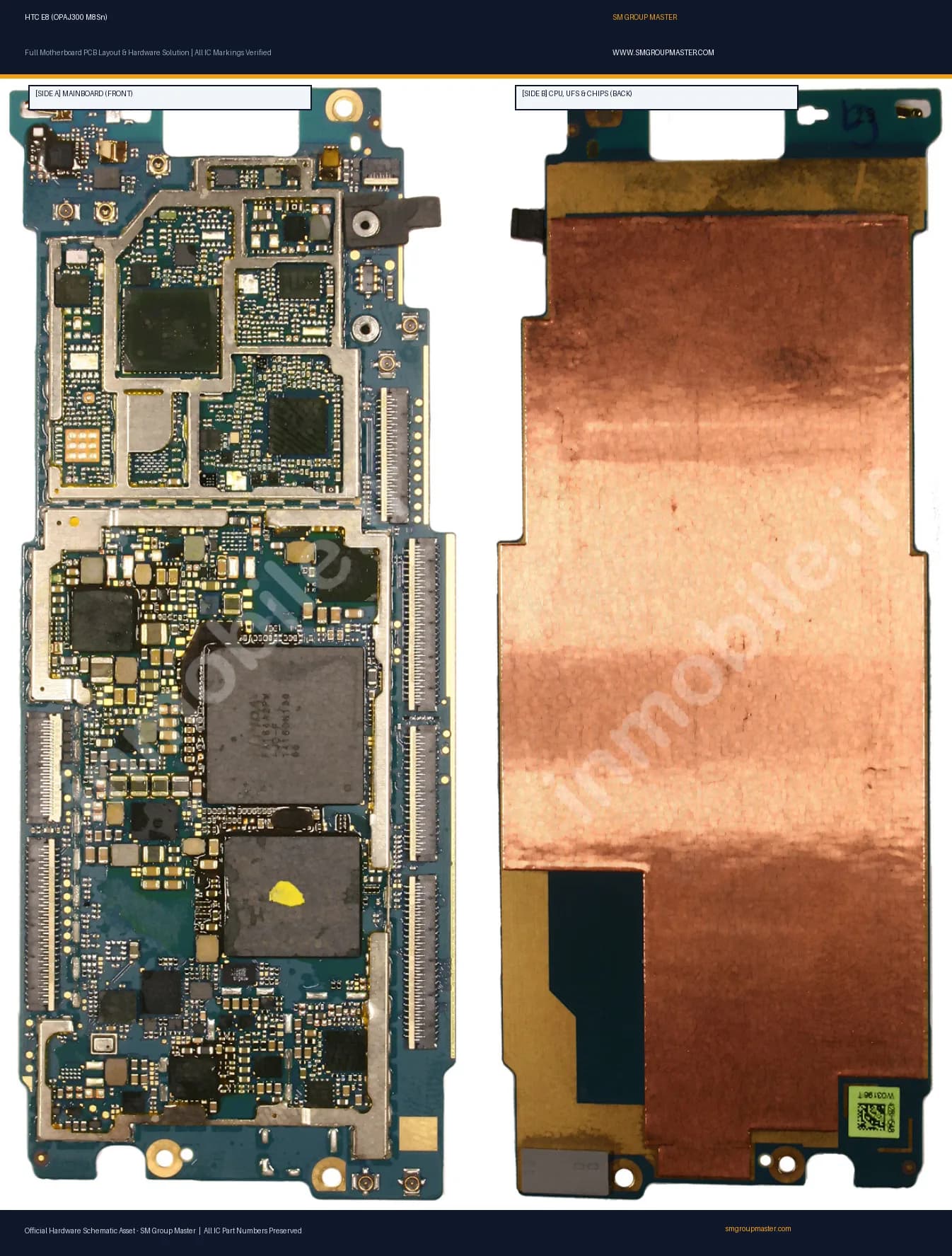 Preview image for HTC E8 (OPAJ300 M8Sn) Hardware Solution & Motherboard Layout