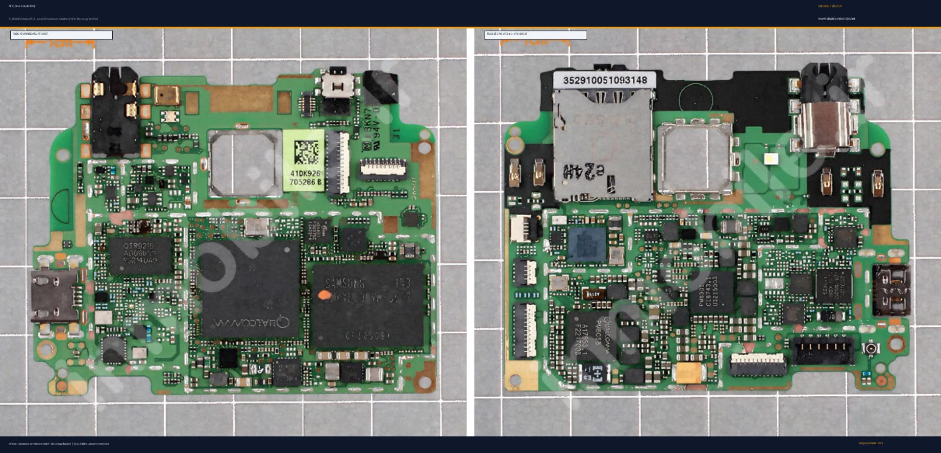 Preview image for HTC One S (BJ40100) Hardware Solution & Motherboard Layout
