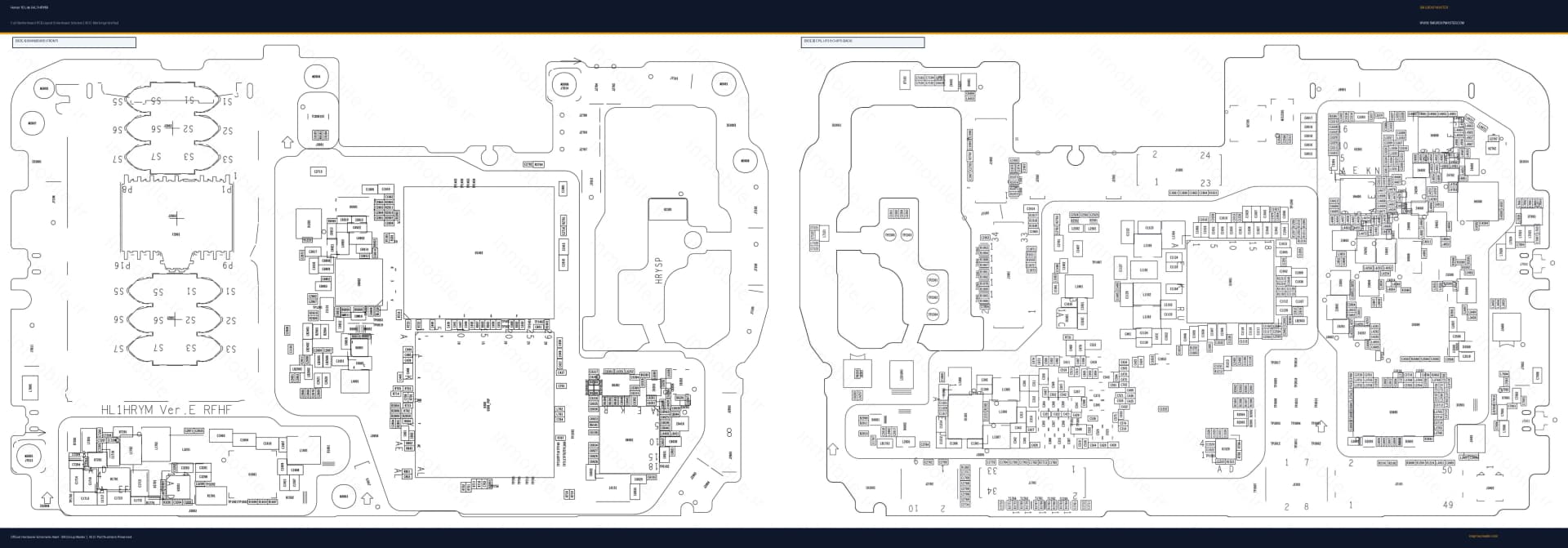 Preview image for Honor 10 Lite (HL1HRYM) Hardware Solution & Motherboard Layout