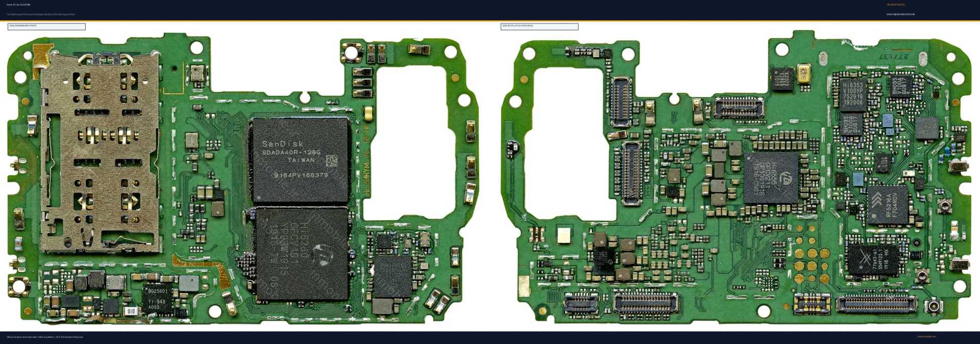 Preview image for Honor 10 Lite (HL2HRYM) Hardware Solution & Motherboard Layout