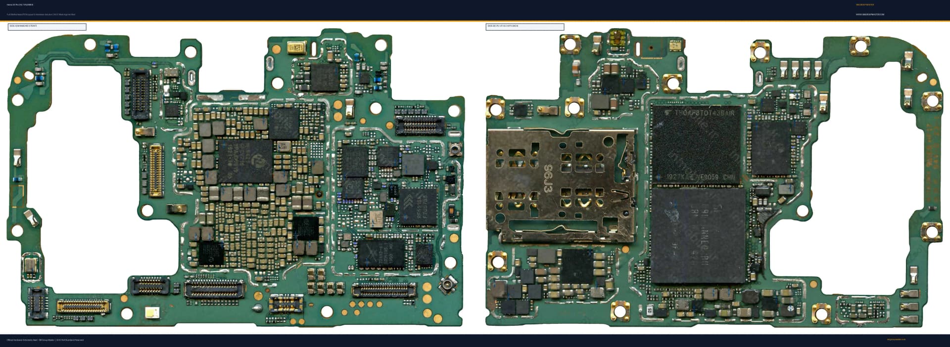 Preview image for Honor 20 Pro (HL1YALEM04) Hardware Solution & Motherboard Layout