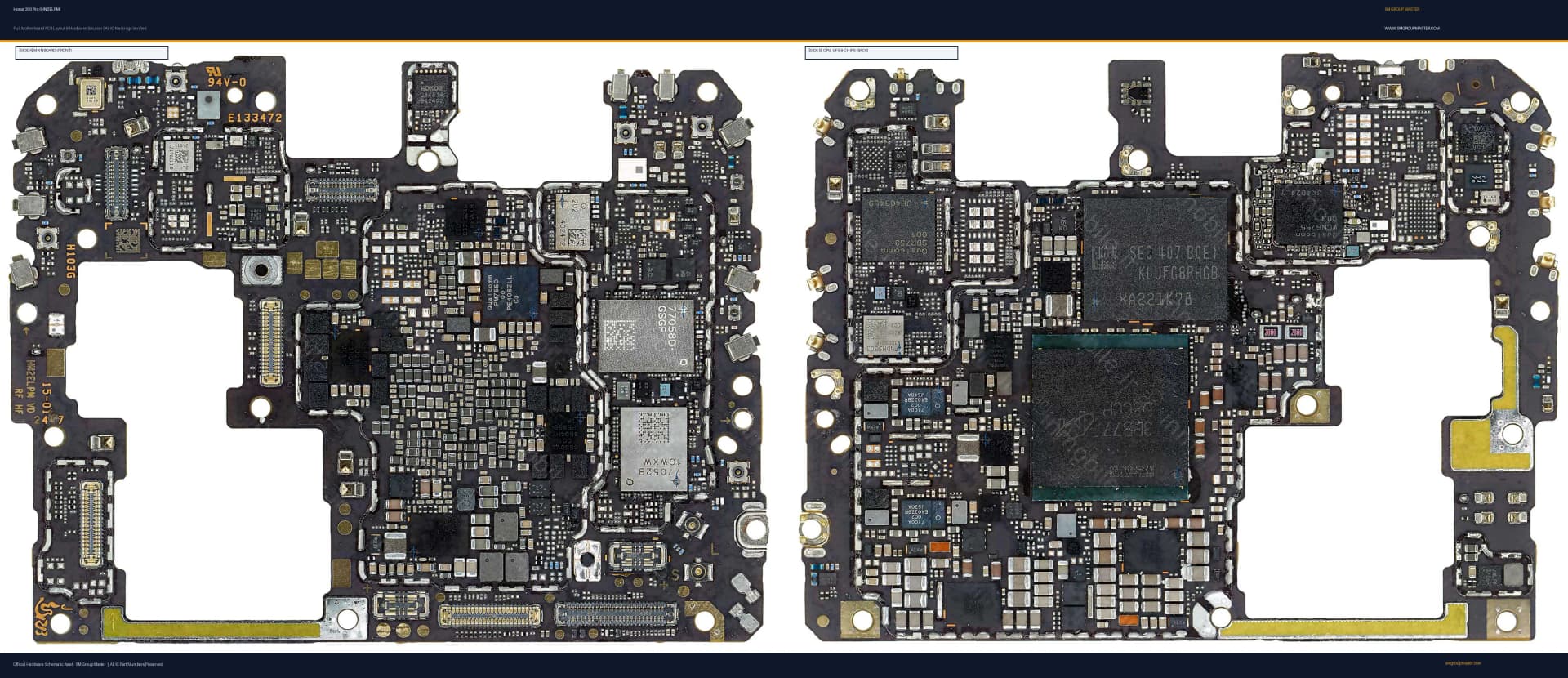 Preview image for Honor 200 Pro (HN2ELPM) Hardware Solution & Motherboard Layout