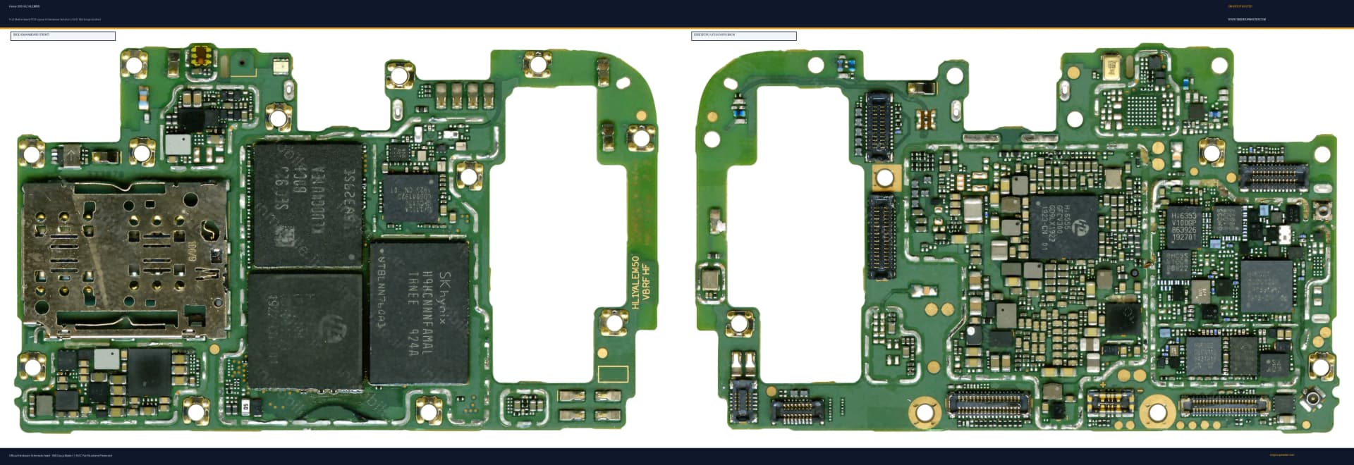Preview image for Honor 20S (HL1ALEM50) Hardware Solution & Motherboard Layout