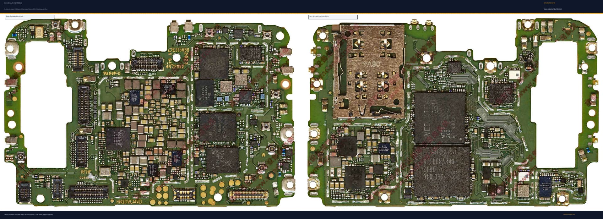 Preview image for Honor 30 youth (HN1DVCMVD) Hardware Solution & Motherboard Layout