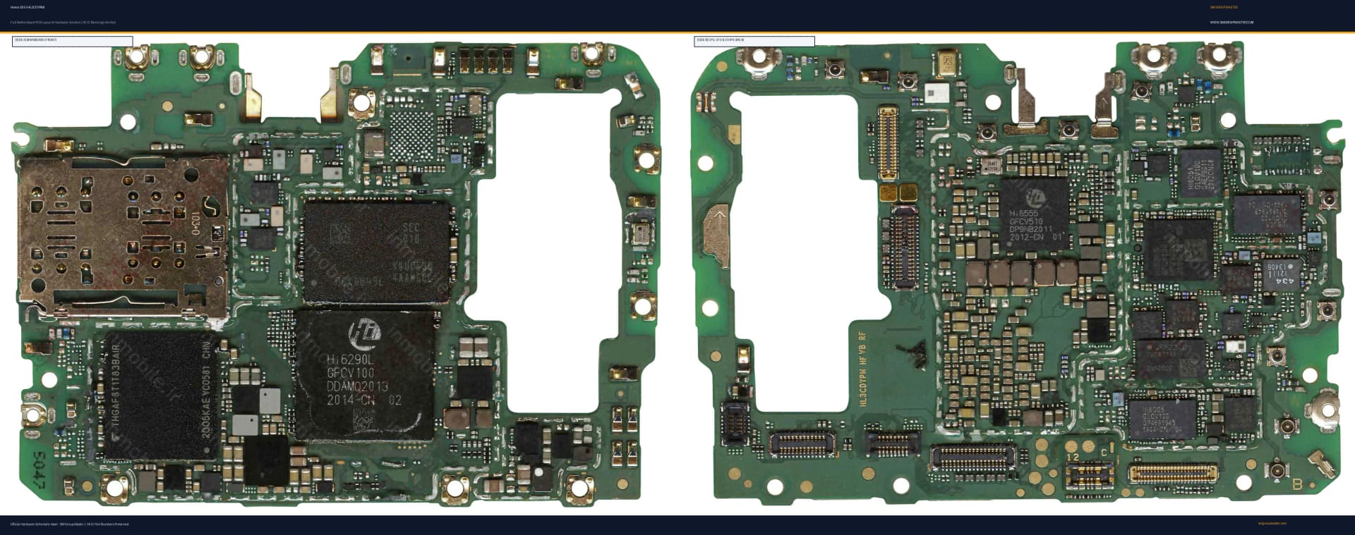 Preview image for Honor 30S (HL3CDYPM) Hardware Solution & Motherboard Layout