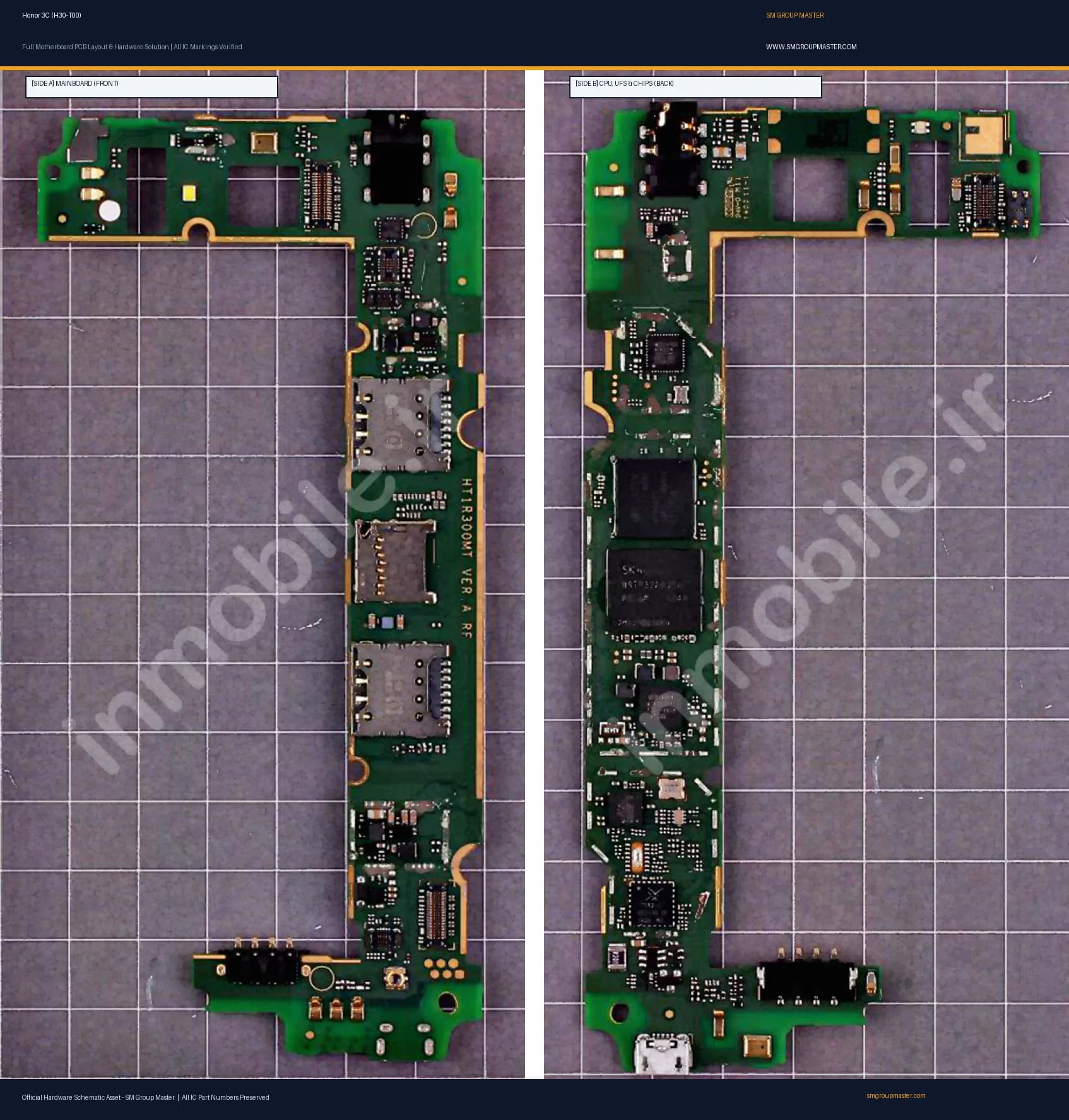 Preview image for Honor 3C (H30-T00) Hardware Solution & Motherboard Layout