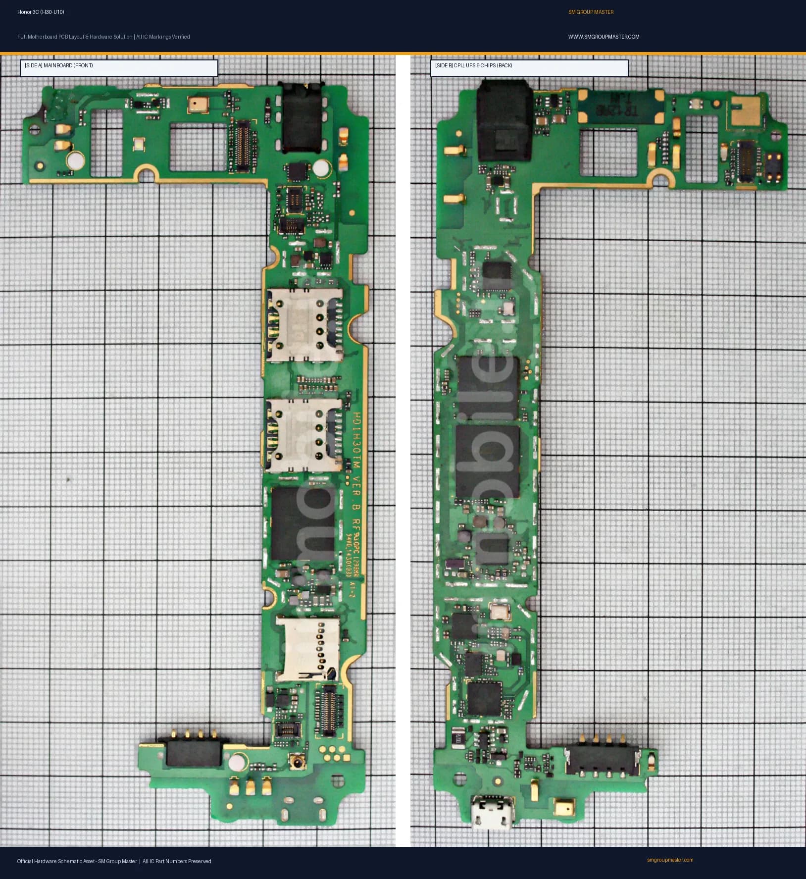 Preview image for Honor 3C (H30-U10) Hardware Solution & Motherboard Layout