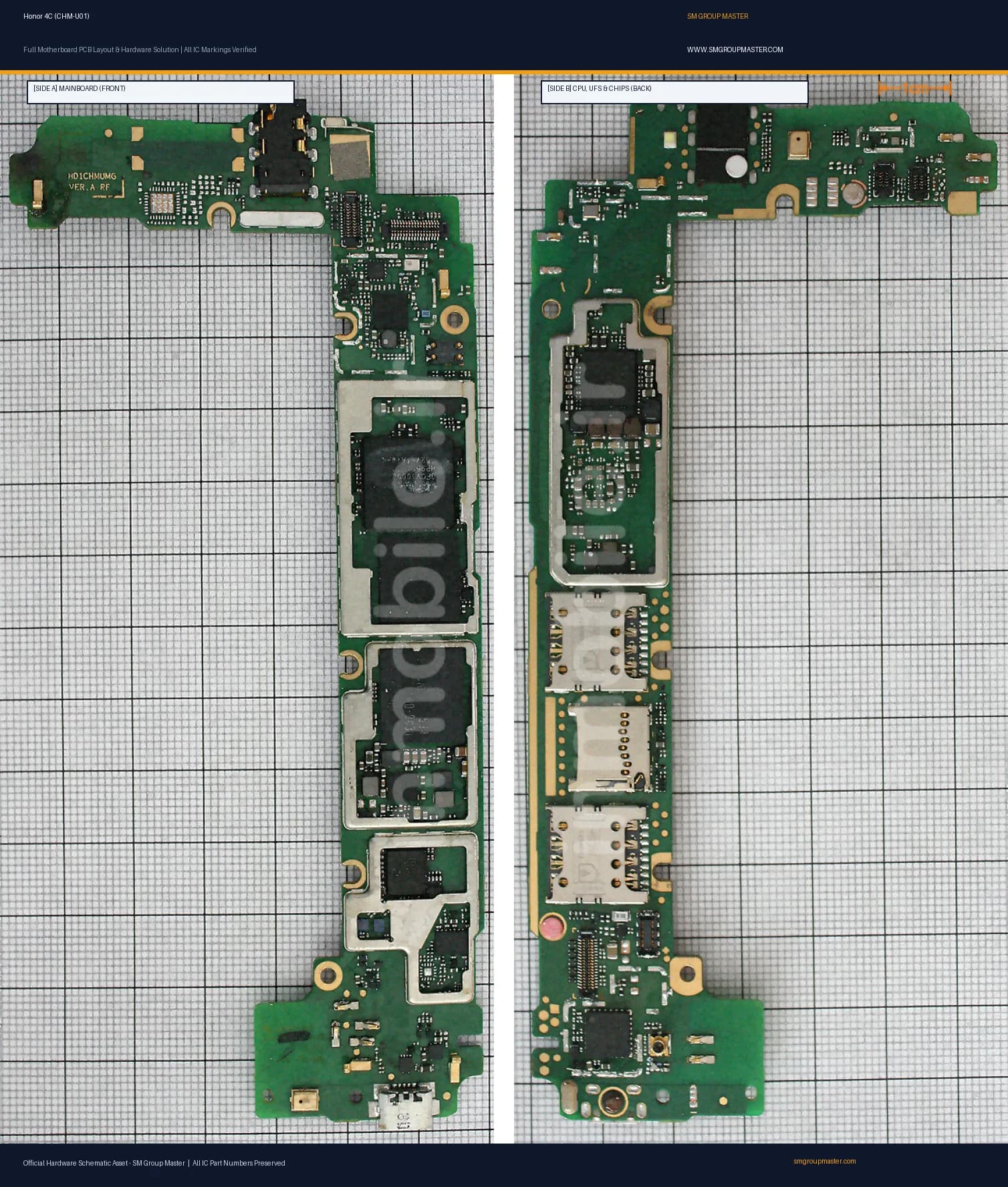 Preview image for Honor 4C (CHM-U01) Hardware Solution & Motherboard Layout