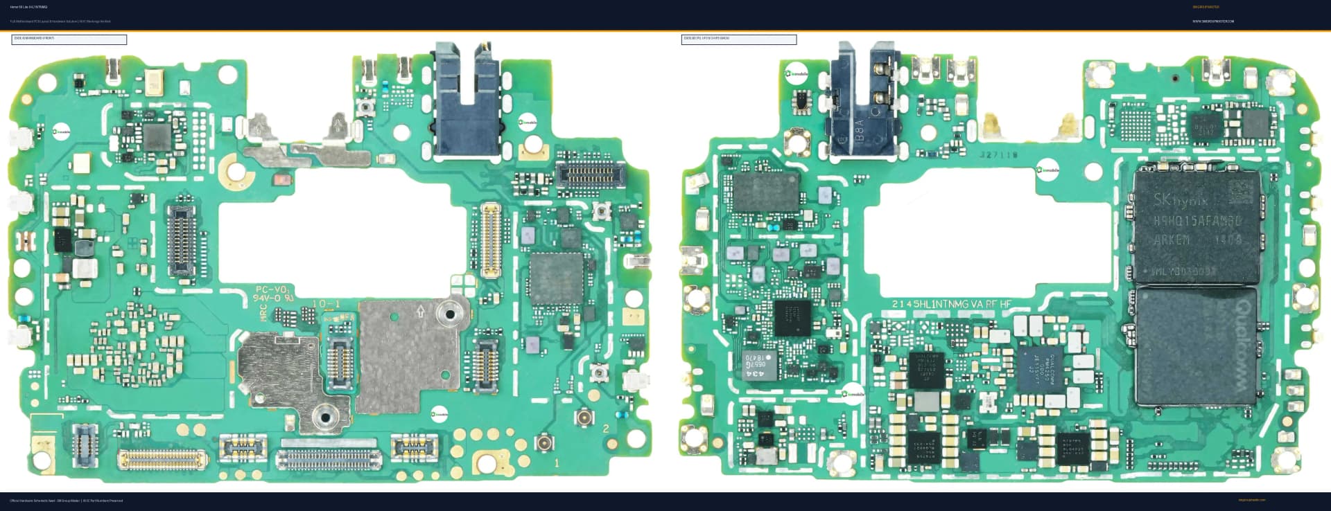 Preview image for Honor 50 Lite (HL1NTNMG) Hardware Solution & Motherboard Layout