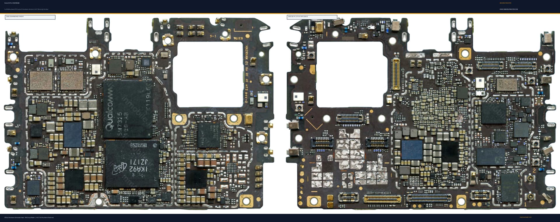 Preview image for Honor 50 Pro (HN2RNAM) Hardware Solution & Motherboard Layout