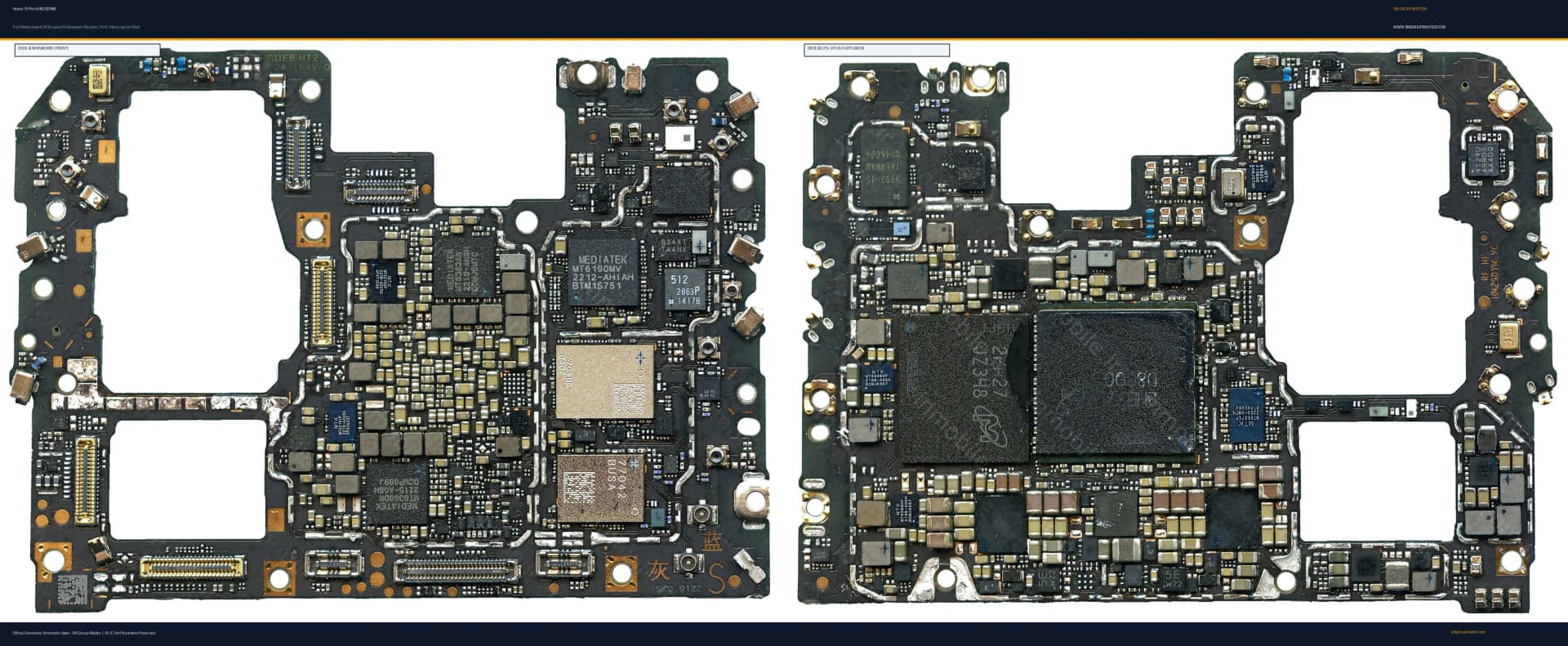 Preview image for Honor 70 Pro (HN2SDYM) Hardware Solution & Motherboard Layout