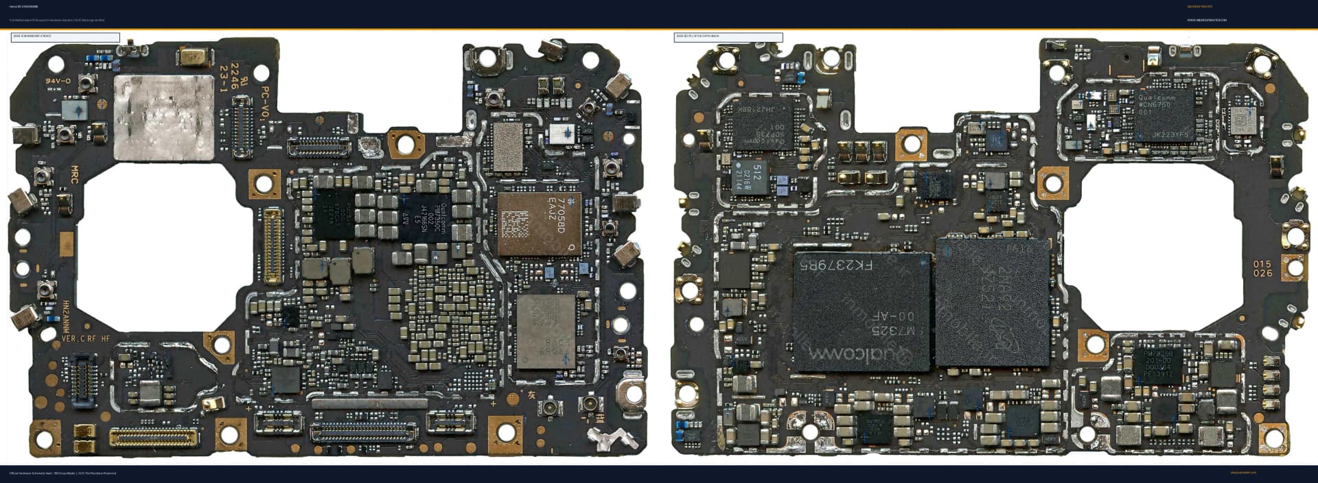 Preview image for Honor 80 (HN2ANNM) Hardware Solution & Motherboard Layout