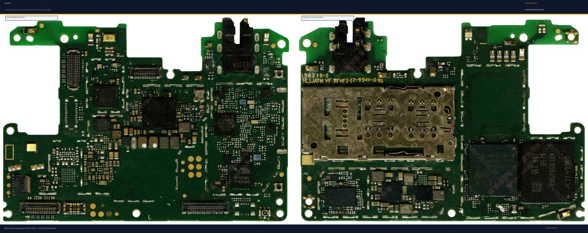 Preview image for Honor 8A Hardware Solution & Motherboard Layout