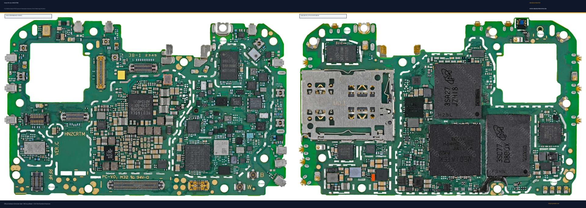 Preview image for Honor 90 Lite (HN2CRTM) Hardware Solution & Motherboard Layout