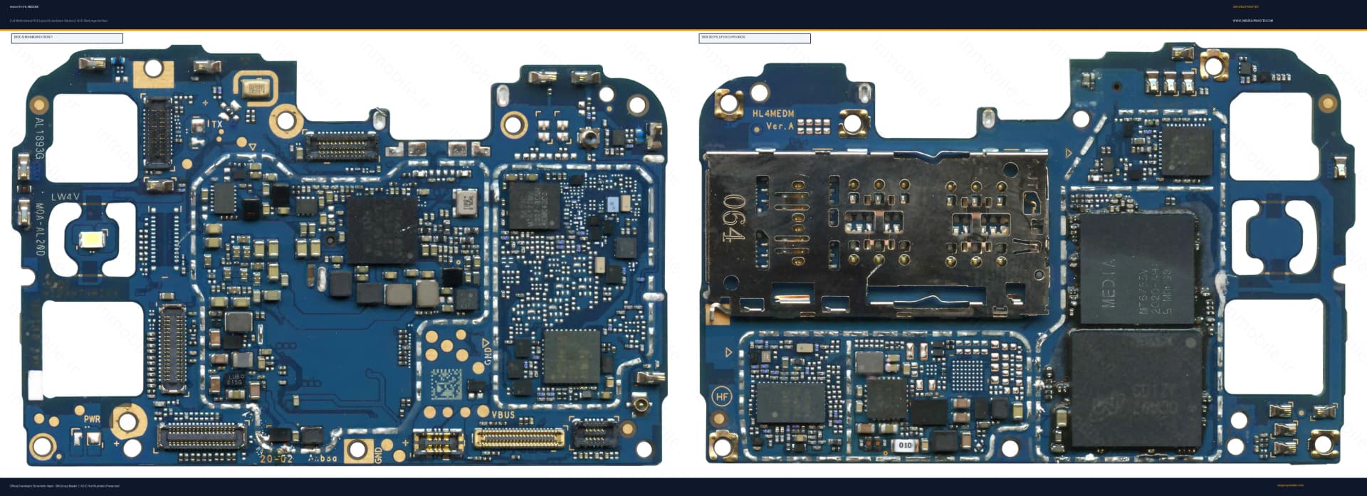 Preview image for Honor 9A (HL4MEDM) Hardware Solution & Motherboard Layout