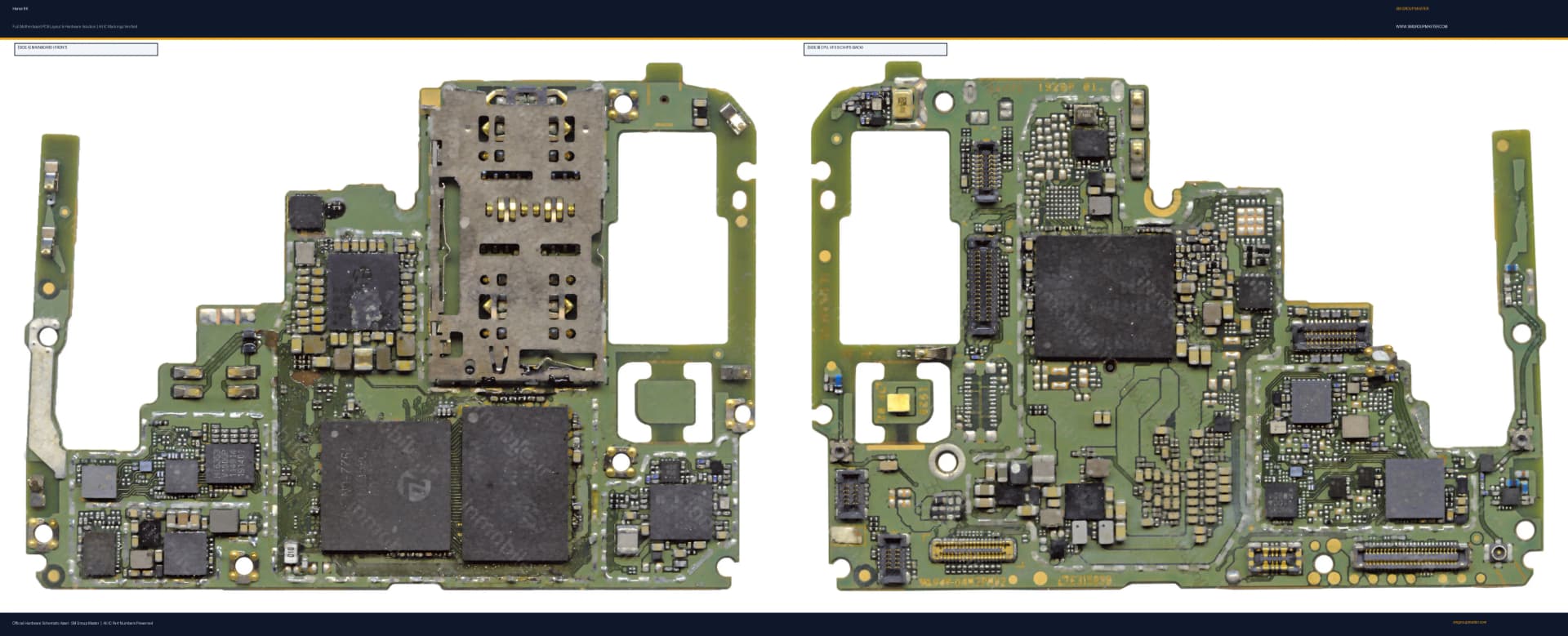 Preview image for Honor 9X Hardware Solution & Motherboard Layout