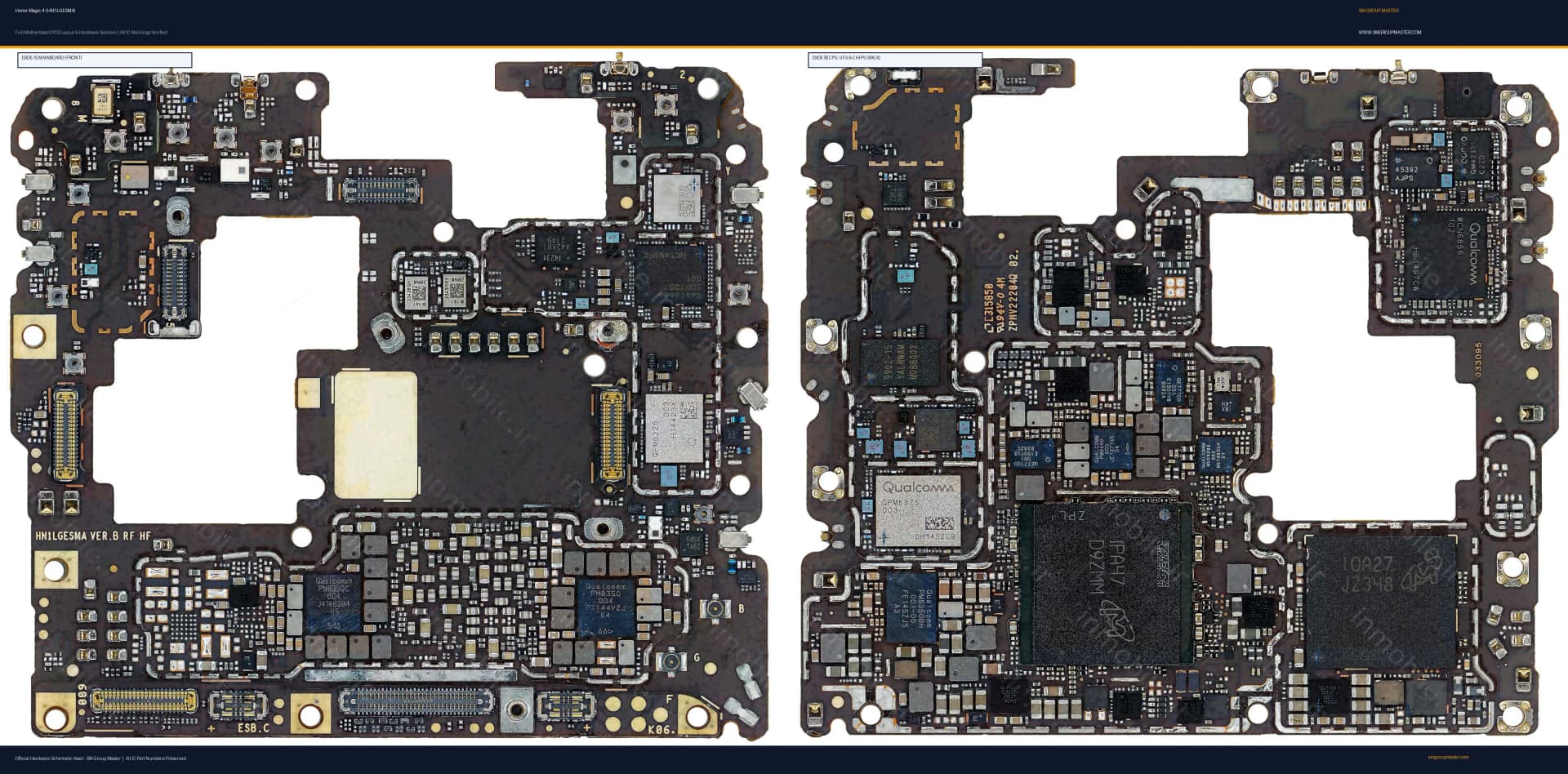 Preview image for Honor Magic 4 (HN1LGESMA) Hardware Solution & Motherboard Layout