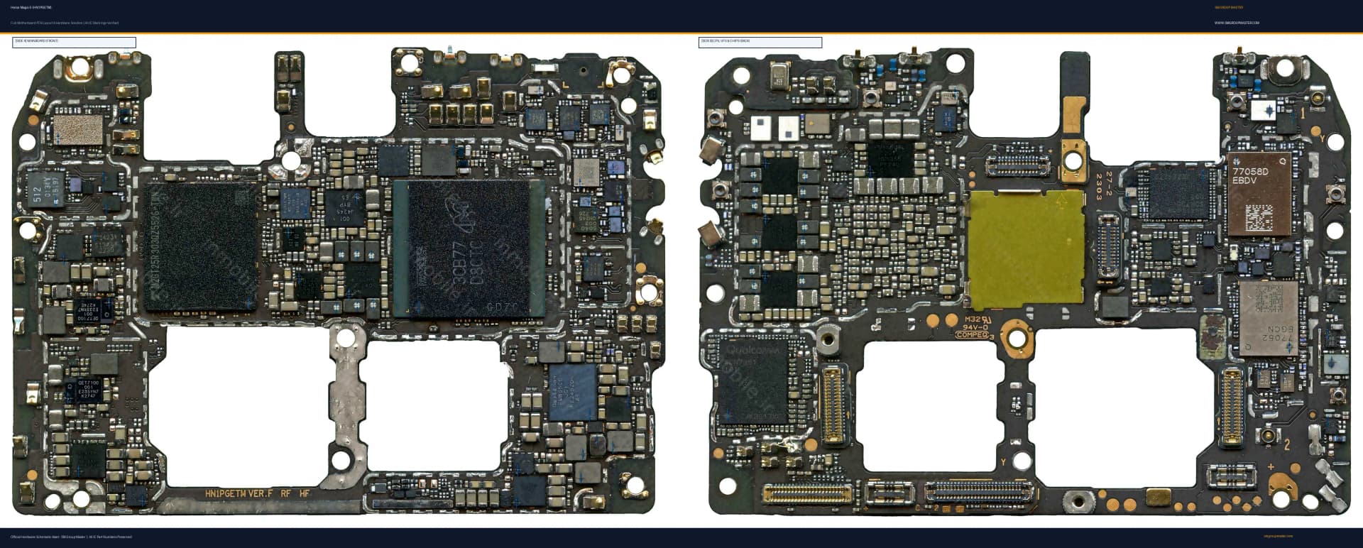 Preview image for Honor Magic 5 (HN1PGETM) Hardware Solution & Motherboard Layout
