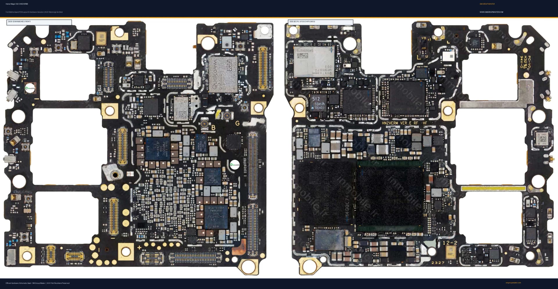 Preview image for Honor Magic VS2 (HN2VERM) Hardware Solution & Motherboard Layout