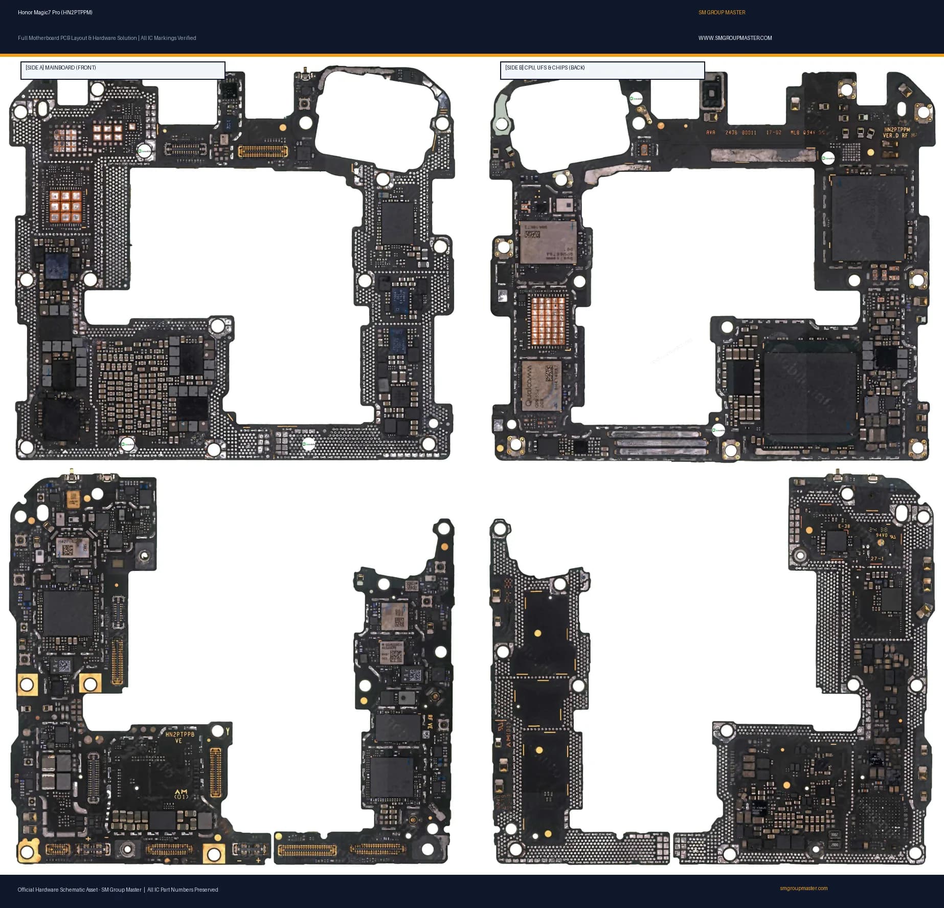 Preview image for Honor Magic7 Pro (HN2PTPPM) Hardware Solution & Motherboard Layout