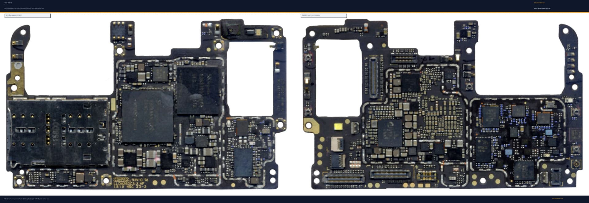 Preview image for Honor Note 10 Hardware Solution & Motherboard Layout