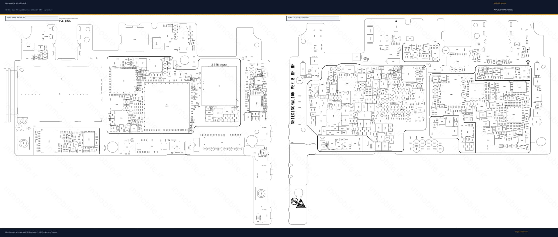 Preview image for Honor Note 8 (SH1EDISONAL10M) Hardware Solution & Motherboard Layout