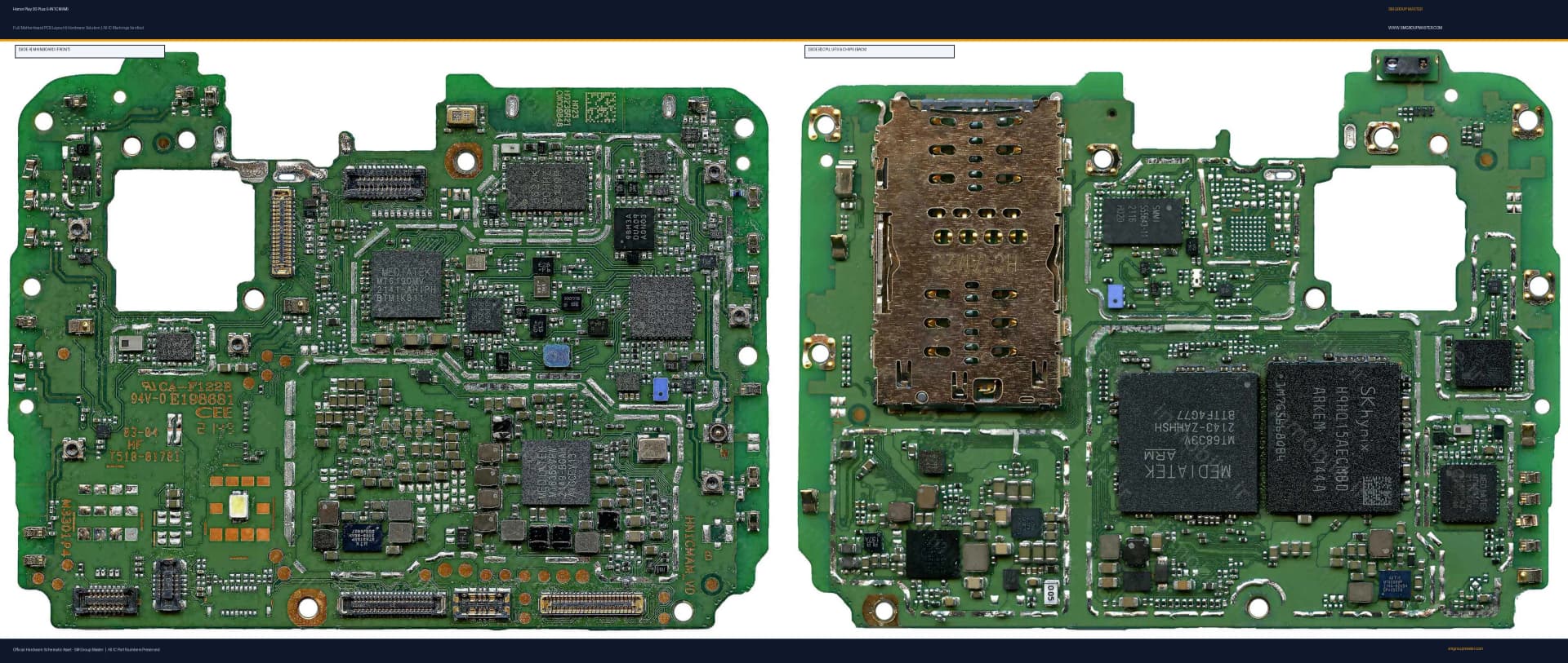 Preview image for Honor Play 30 Plus (HN1CMAM) Hardware Solution & Motherboard Layout