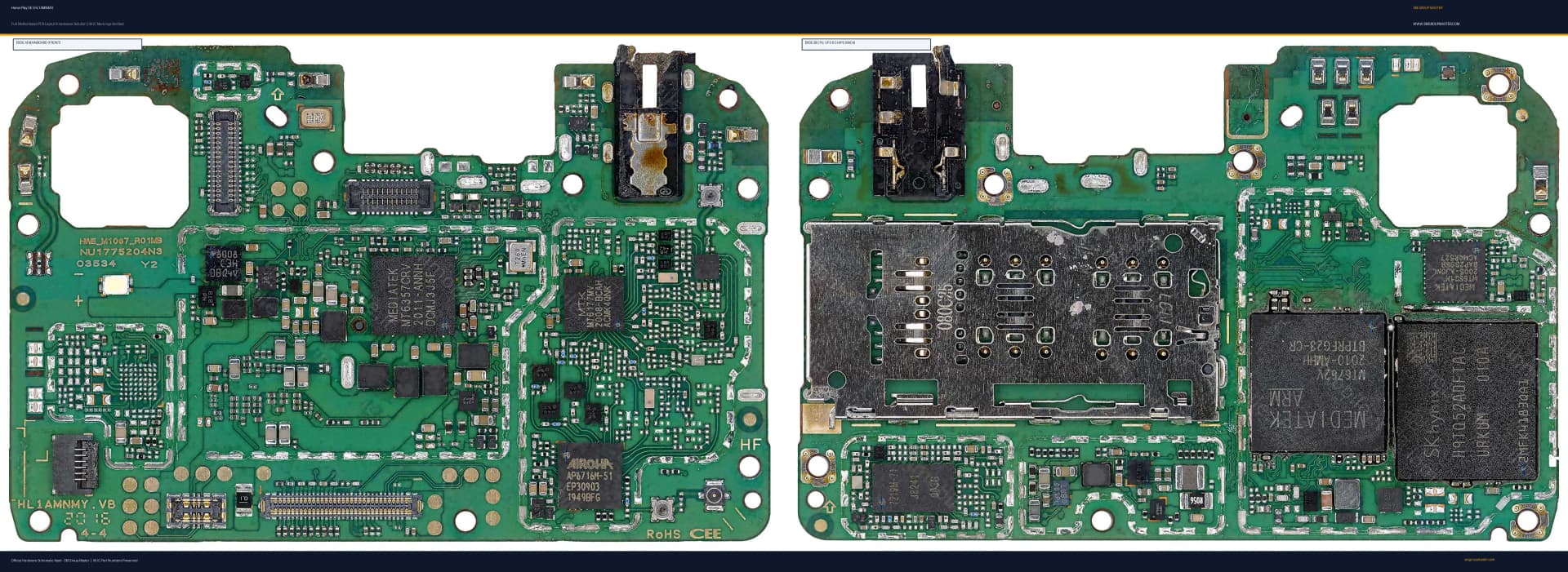 Preview image for Honor Play 3E (HL1AMNMY) Hardware Solution & Motherboard Layout