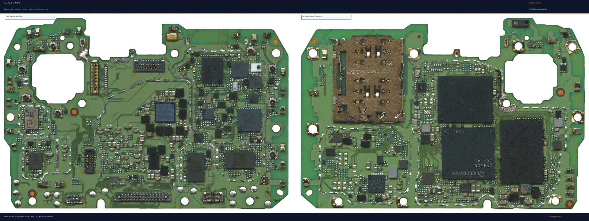 Preview image for Honor Play 40 (HN1WDYM) Hardware Solution & Motherboard Layout