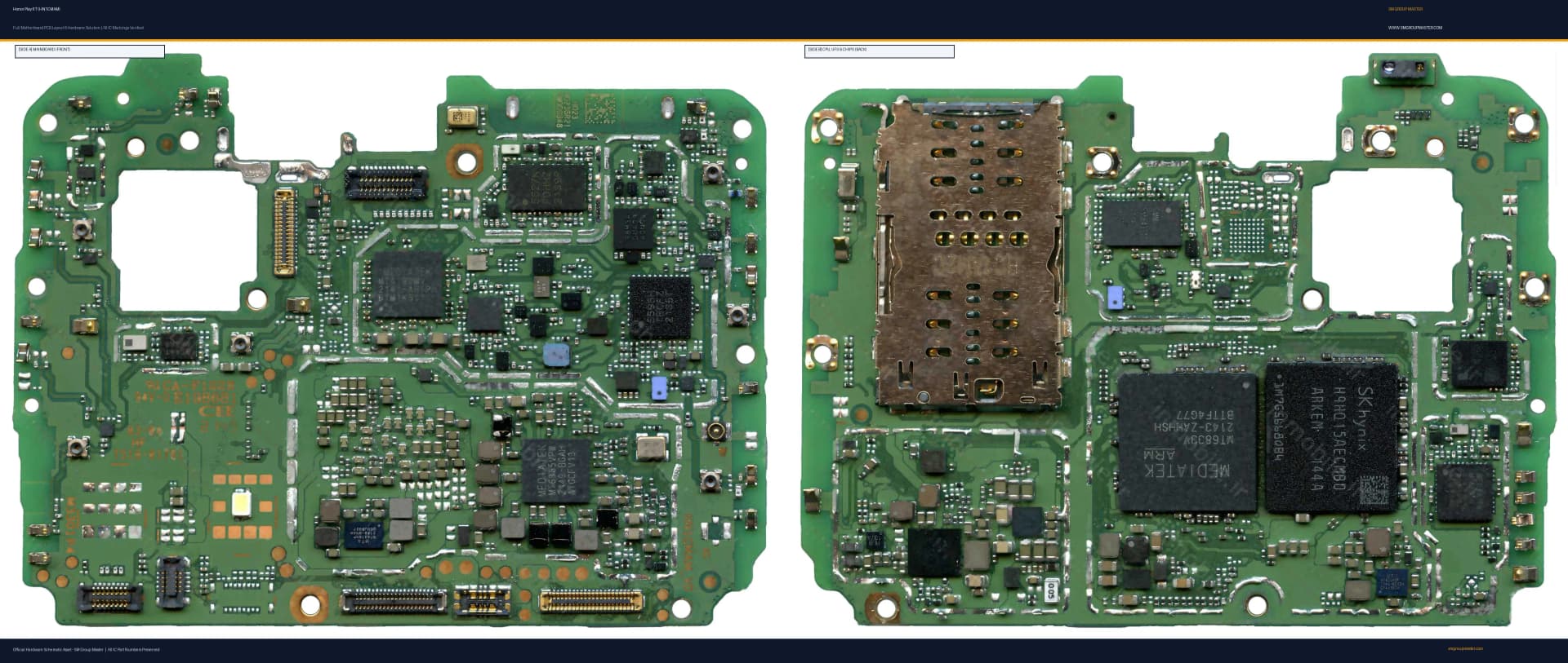 Preview image for Honor Play 6T (HN1CMAM) Hardware Solution & Motherboard Layout