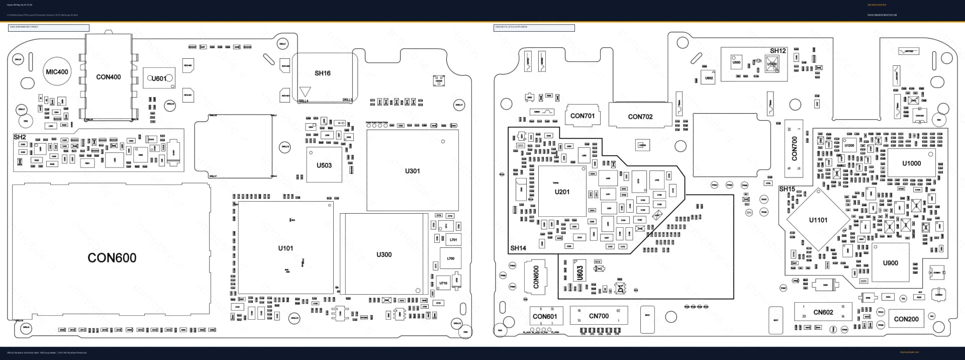 Preview image for Honor V9 Play (AL10-TL10) Hardware Solution & Motherboard Layout