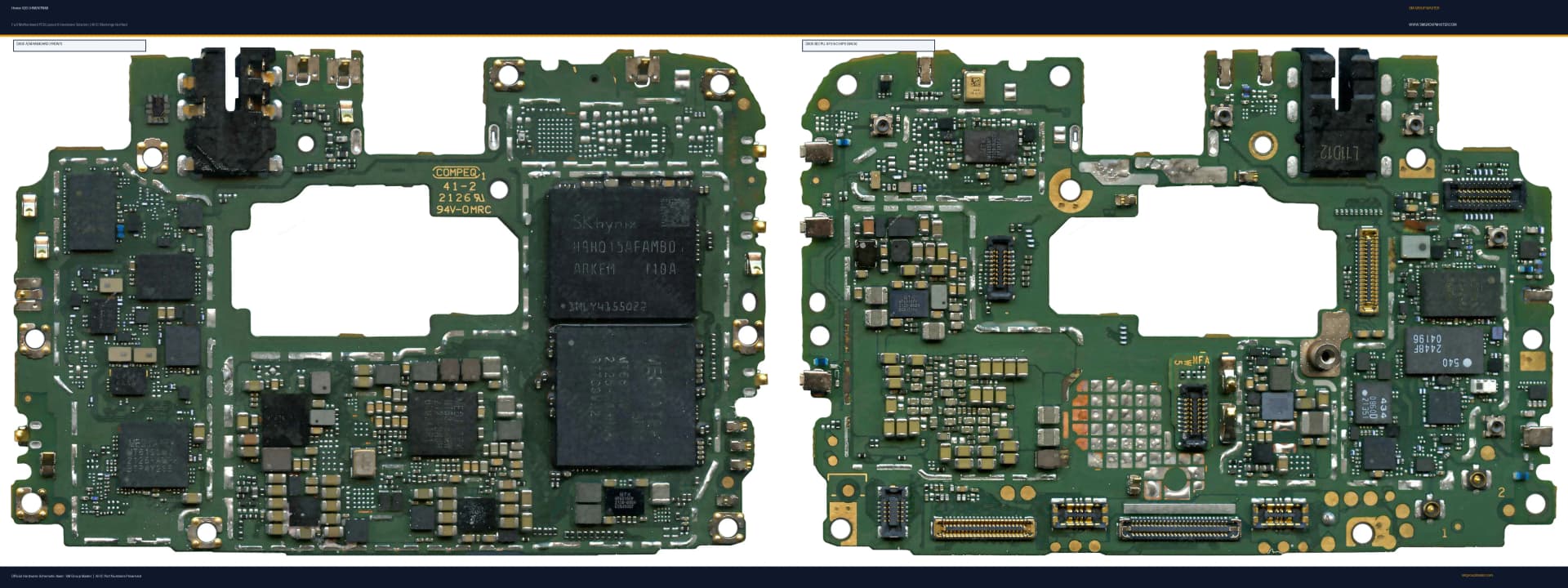 Preview image for Honor X20 (HN5NTNM) Hardware Solution & Motherboard Layout