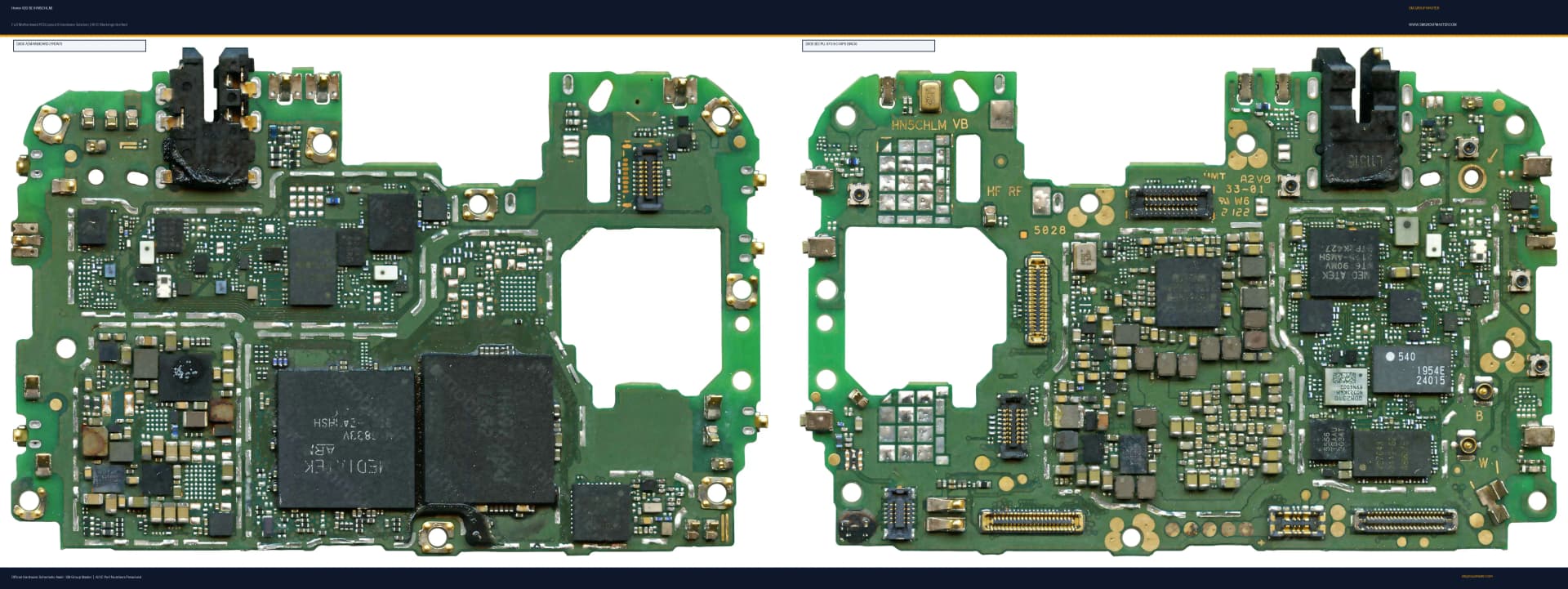 Preview image for Honor X20 SE (HN5CHLM) Hardware Solution & Motherboard Layout