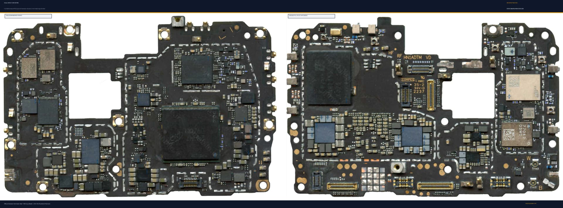 Preview image for Honor X40 GT (HN1ADTM) Hardware Solution & Motherboard Layout