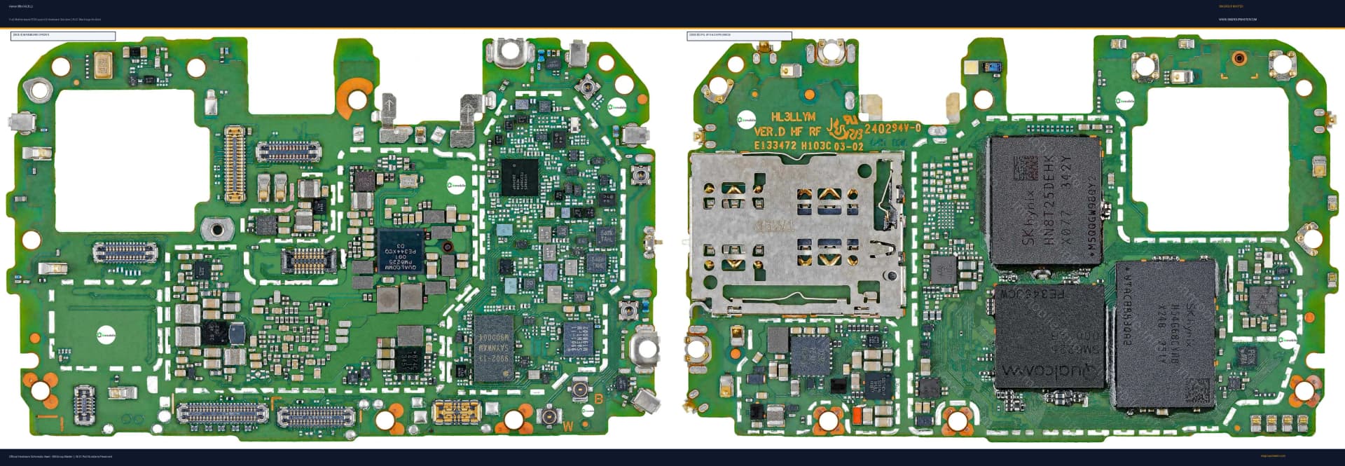 Preview image for Honor X8b (HL3LL) Hardware Solution & Motherboard Layout
