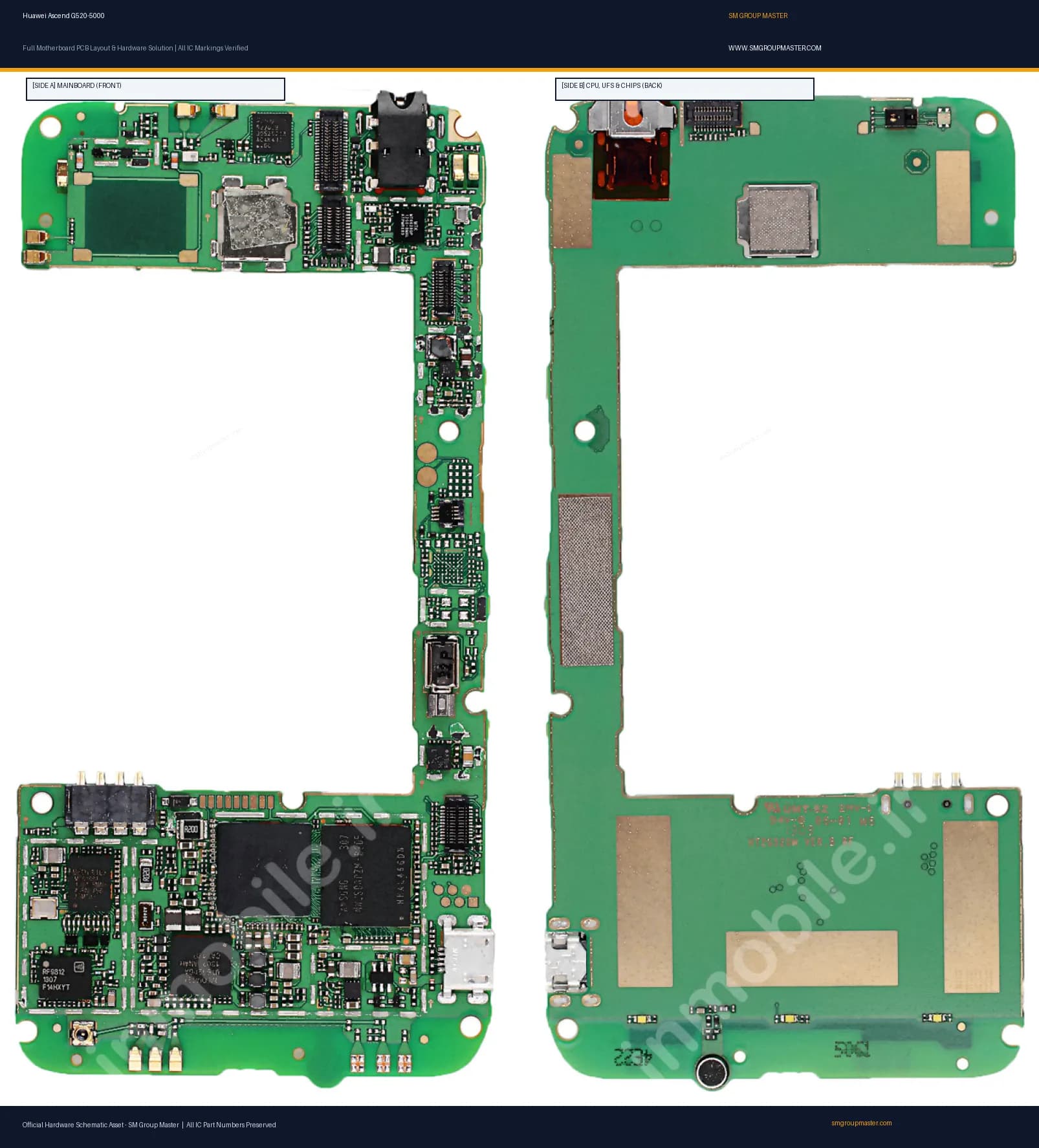 Preview image for Huawei Ascend G520-5000 Hardware Solution & Motherboard Layout