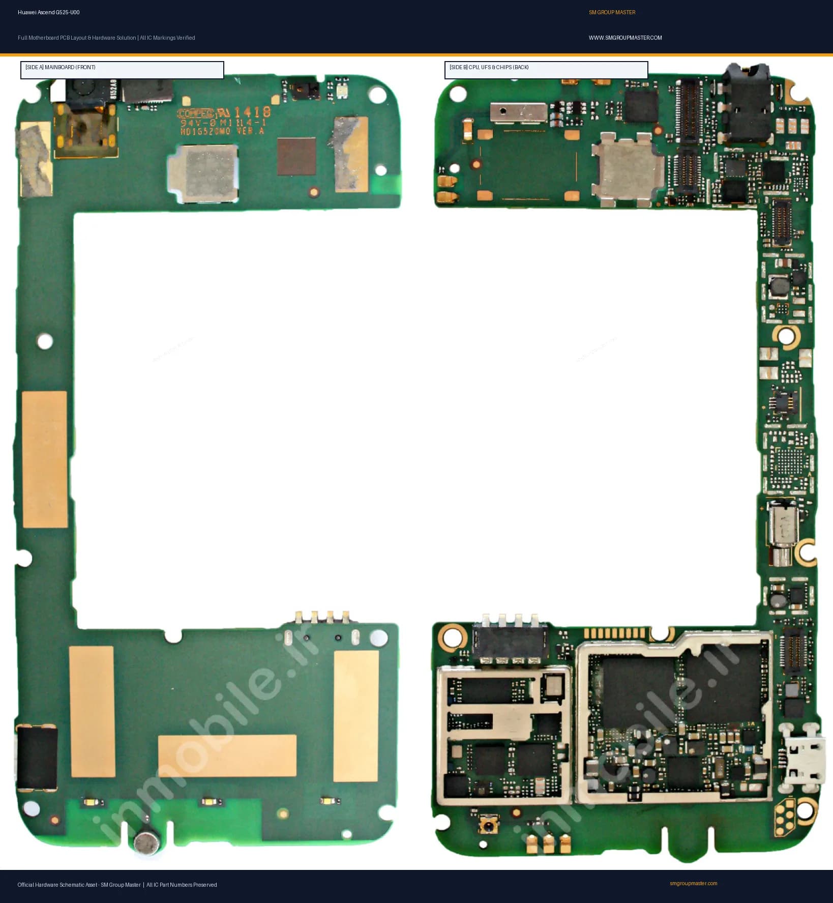 Preview image for Huawei Ascend G525-U00 Hardware Solution & Motherboard Layout