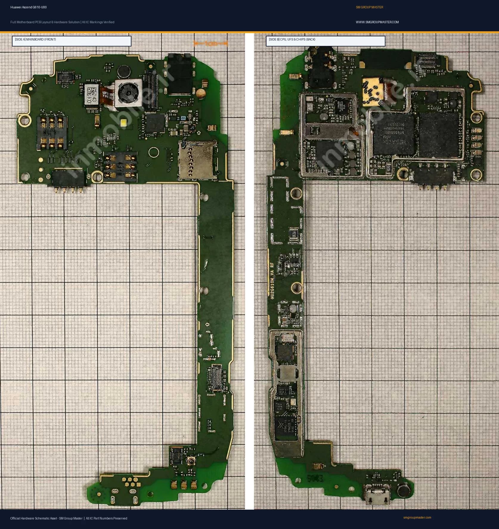 Preview image for Huawei Ascend G610-U00 Hardware Solution & Motherboard Layout