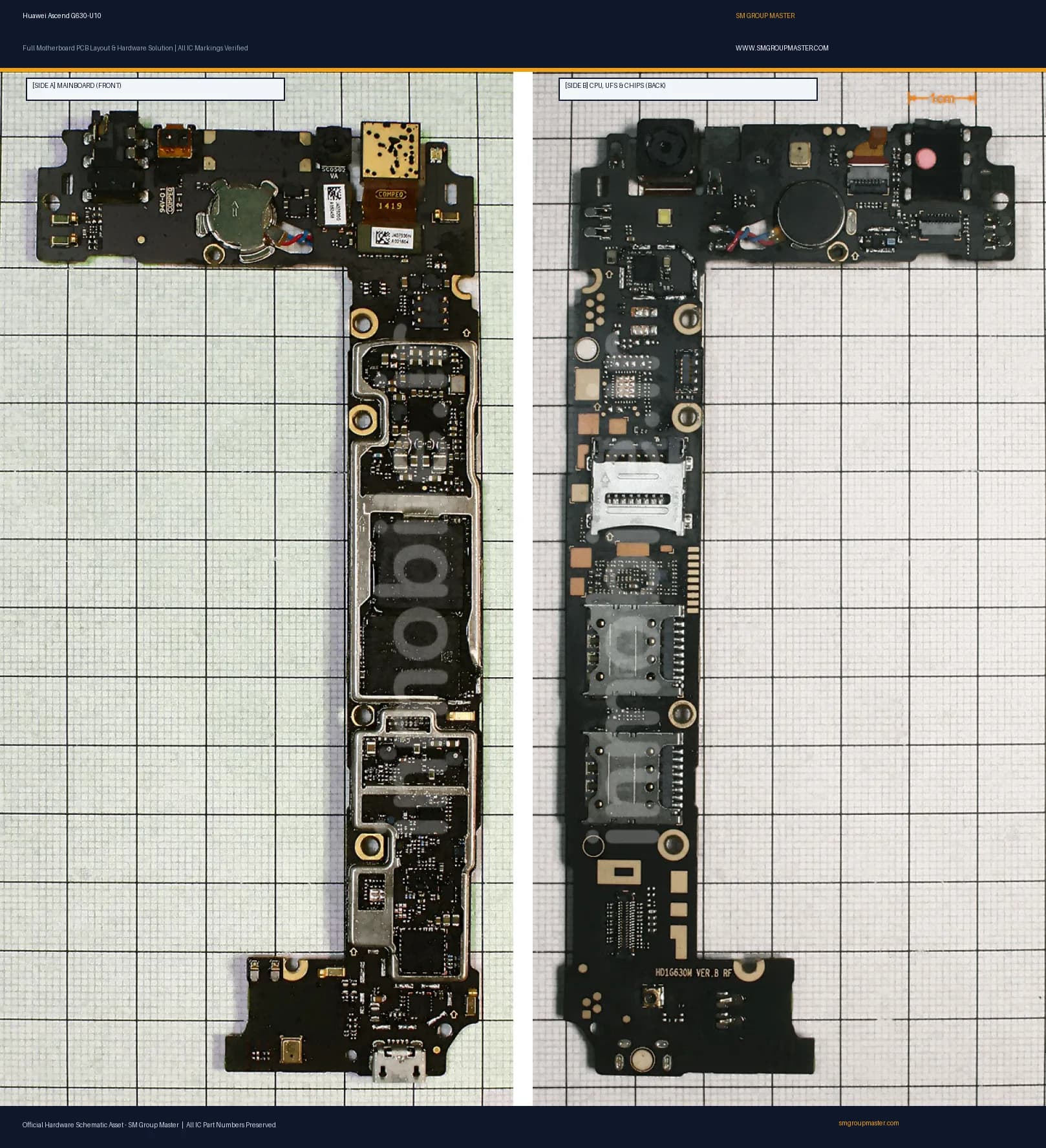 Preview image for Huawei Ascend G630-U10 Hardware Solution & Motherboard Layout