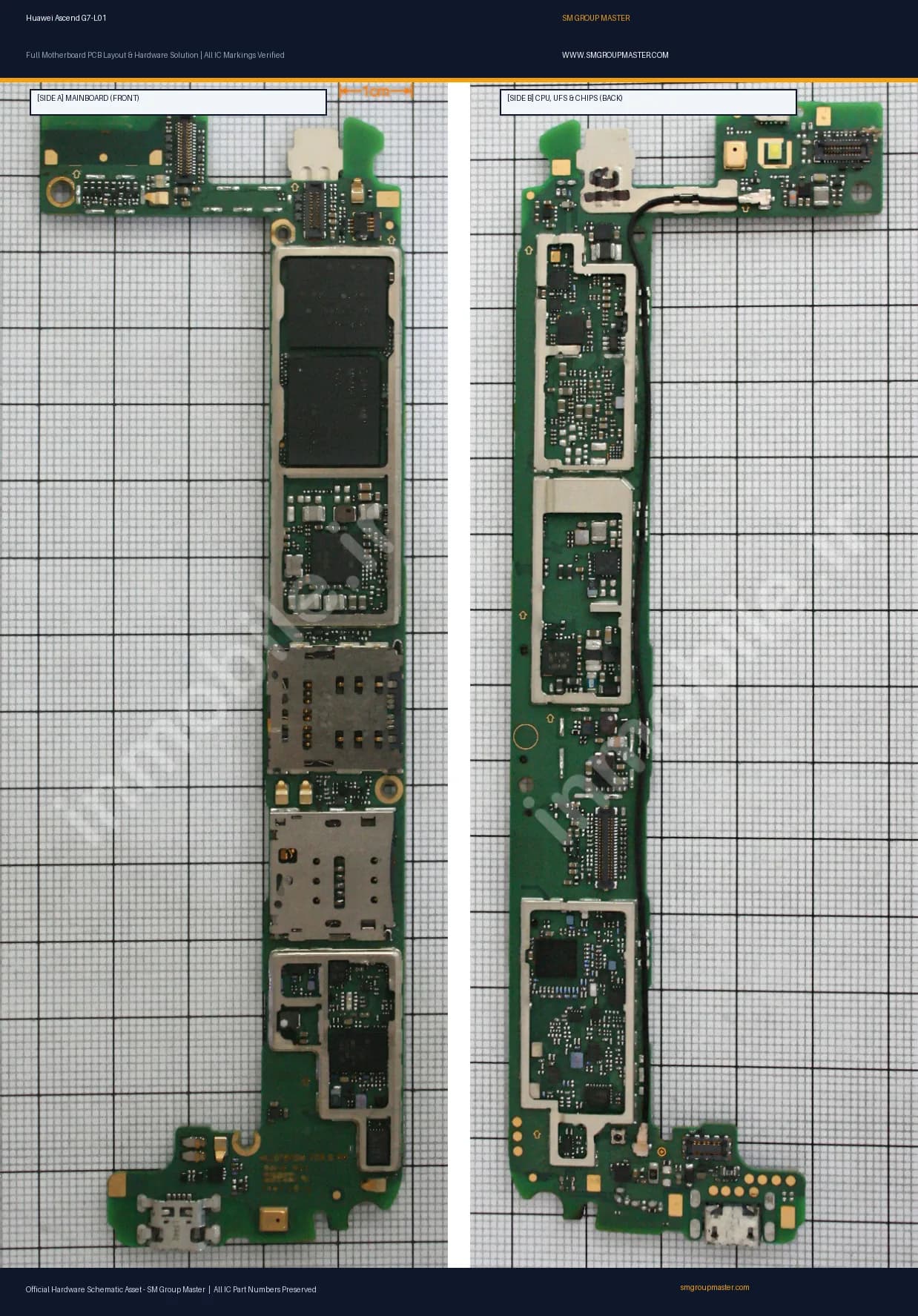 Preview image for Huawei Ascend G7-L01 Hardware Solution & Motherboard Layout