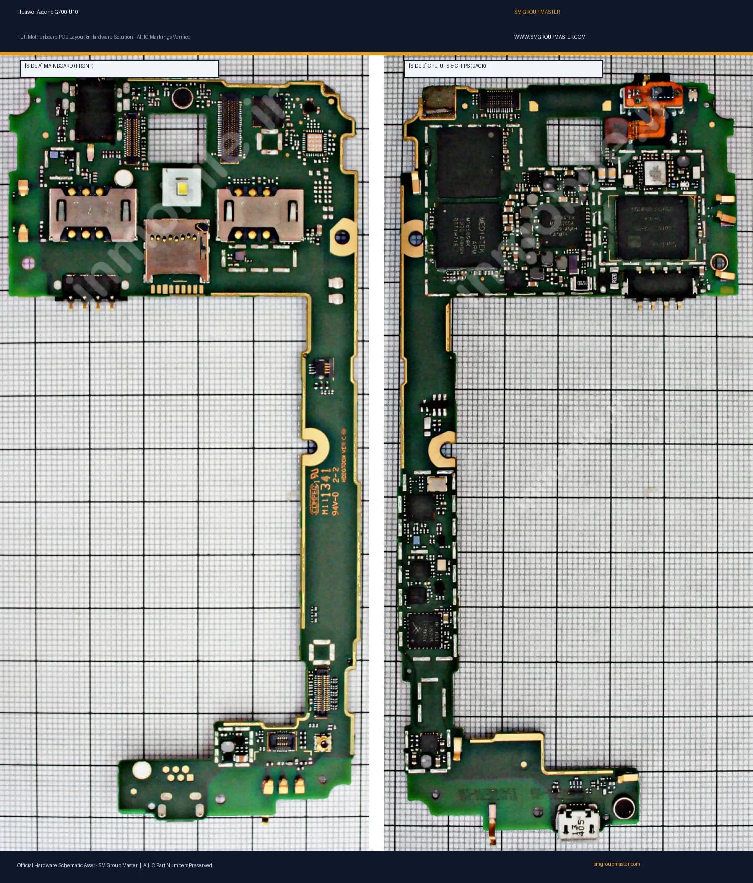 Preview image for Huawei Ascend G700-U10 Hardware Solution & Motherboard Layout